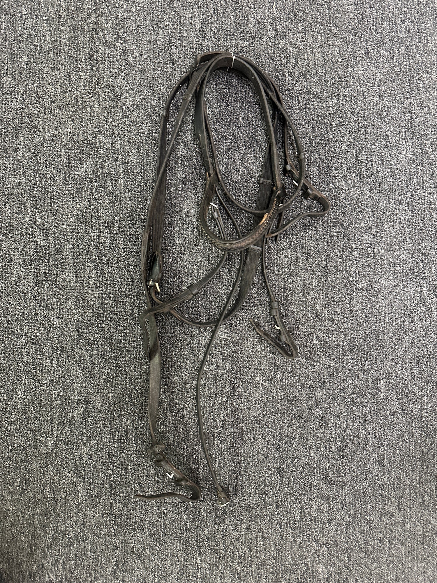 Bridle - English with Reins - No Name Size Horse