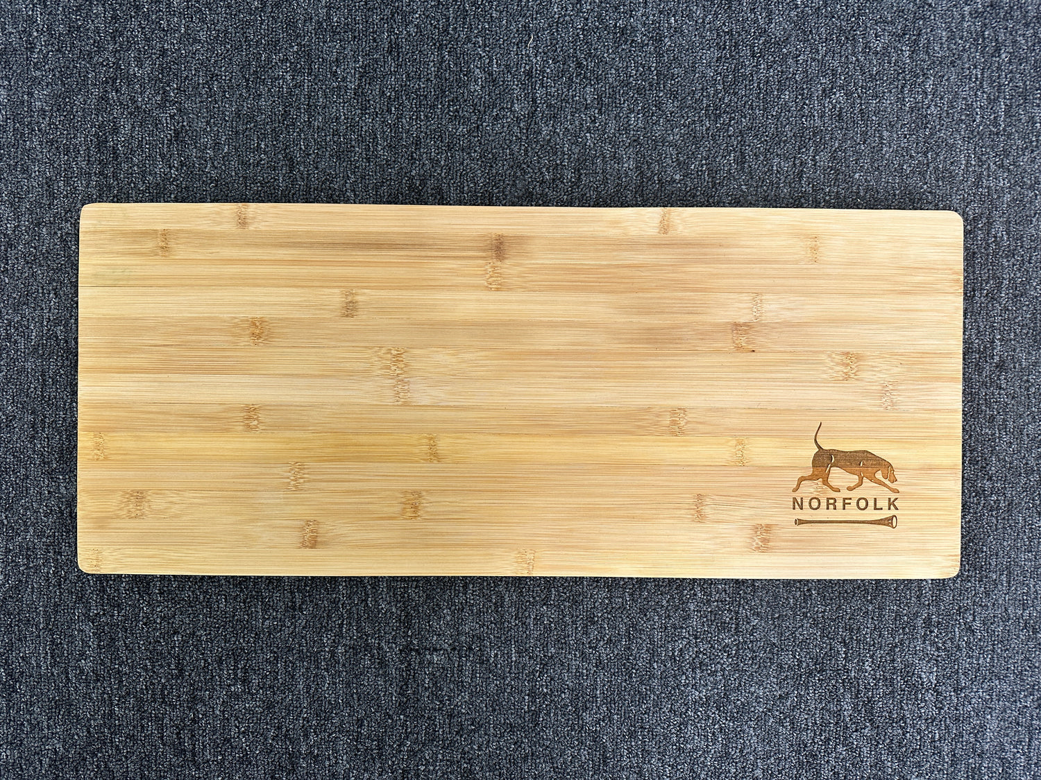 Norfolk Hunt Club - Logo - Large Charcuterie Board "Hunt Tea Board"