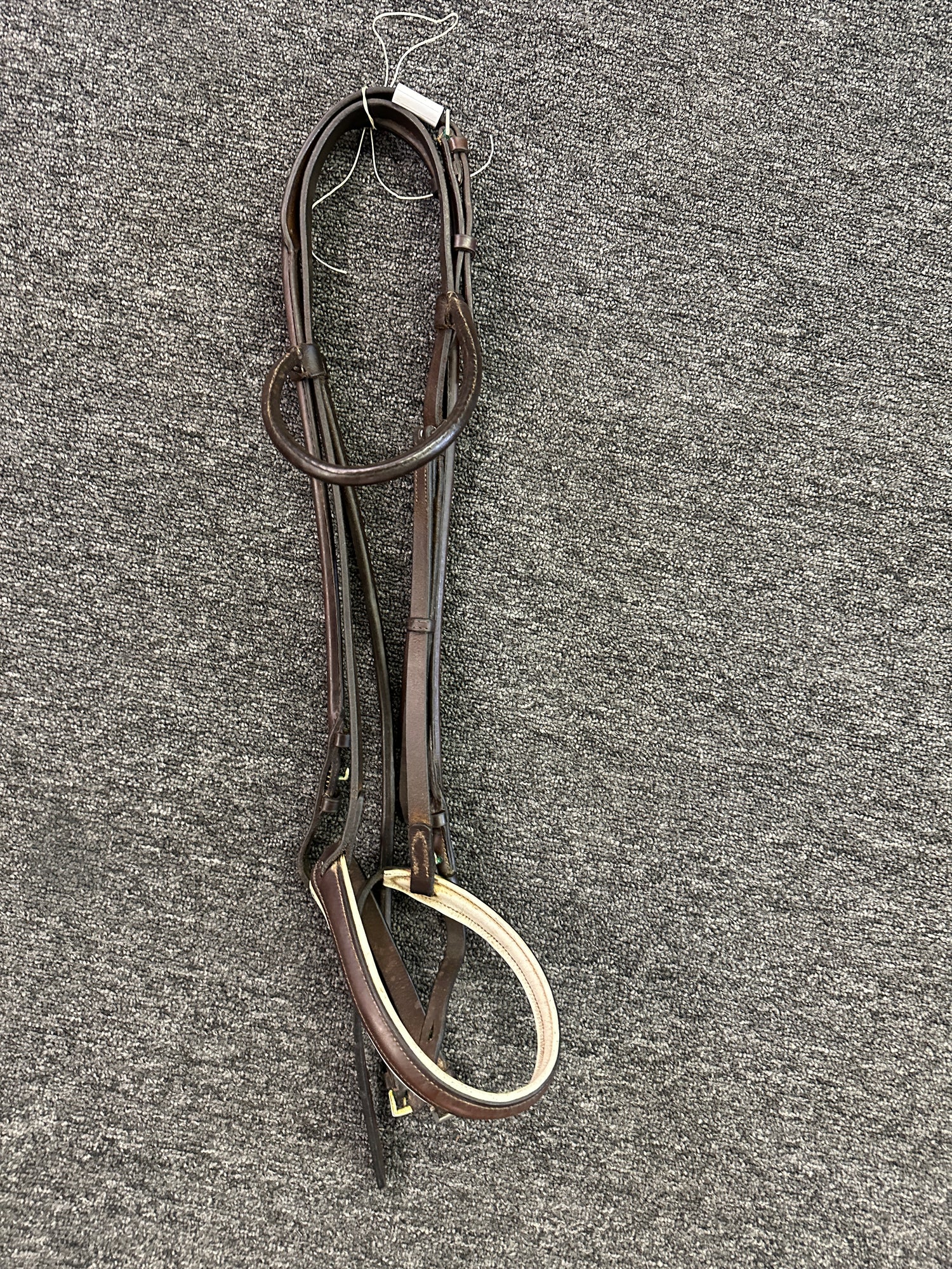 Bridle - Made in England  "Full Size" Round Horse Bridle in Brown