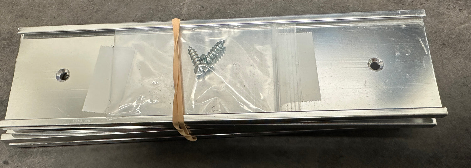 Chrome Stall Name plate sleeve