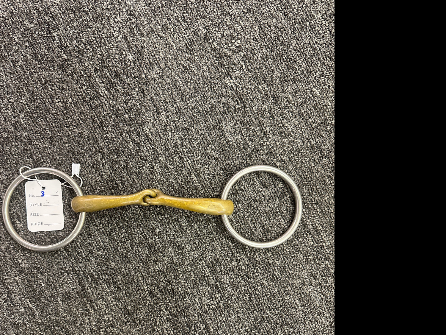 Bits - Nate Loose Ring Snaffle 5.25 inch