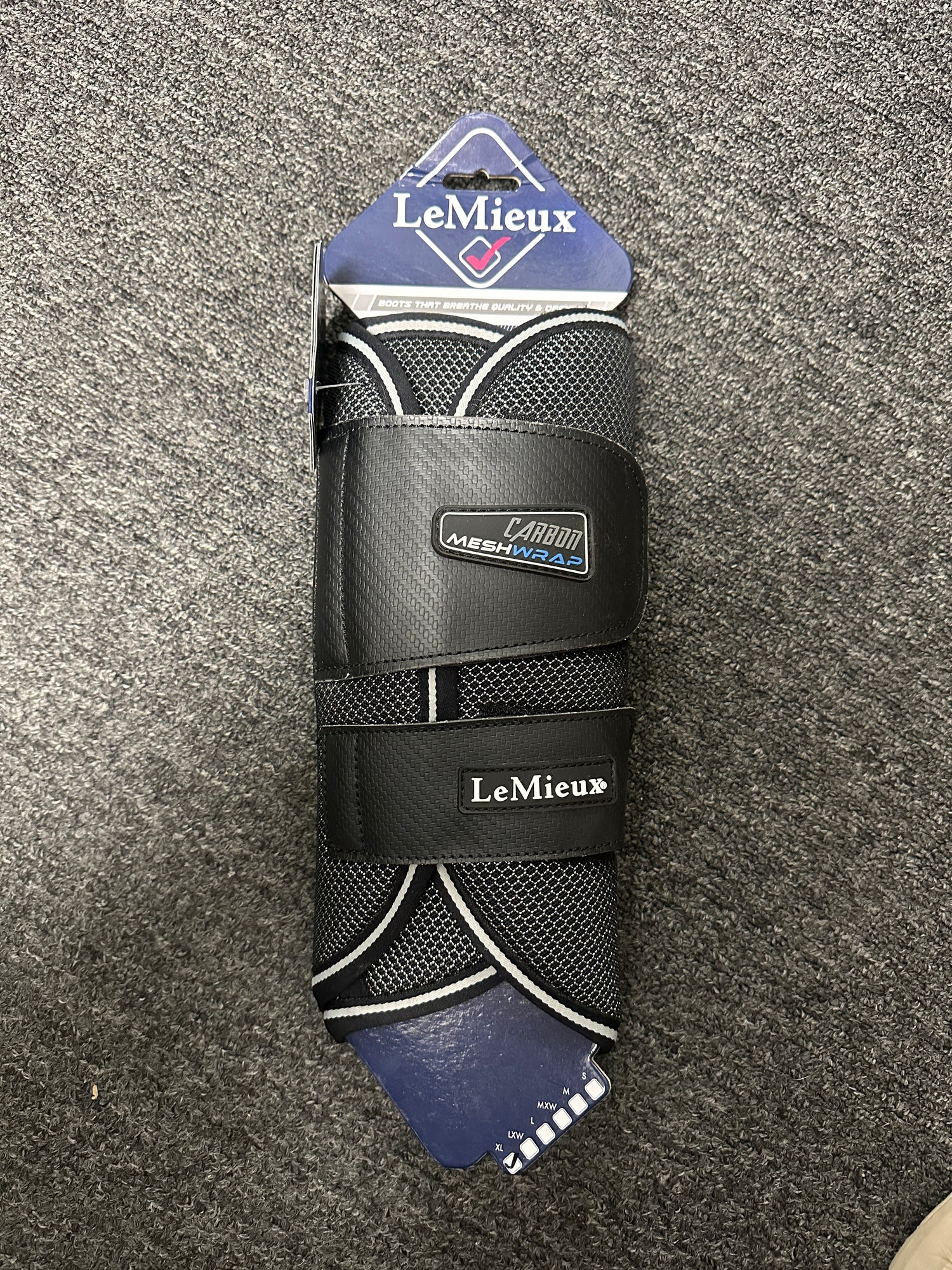 XL LeMieux horse boots