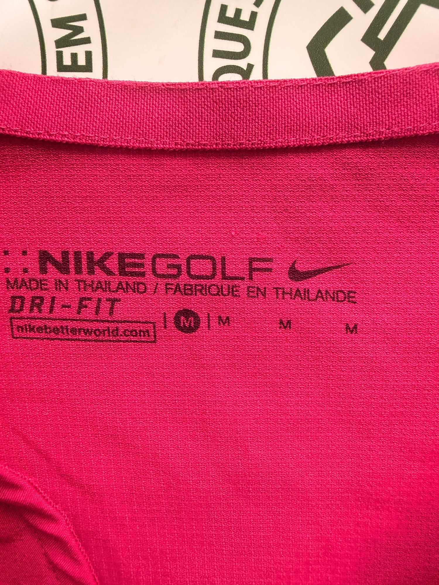 Med Women's Nike Pink Shirt Short Sleeve