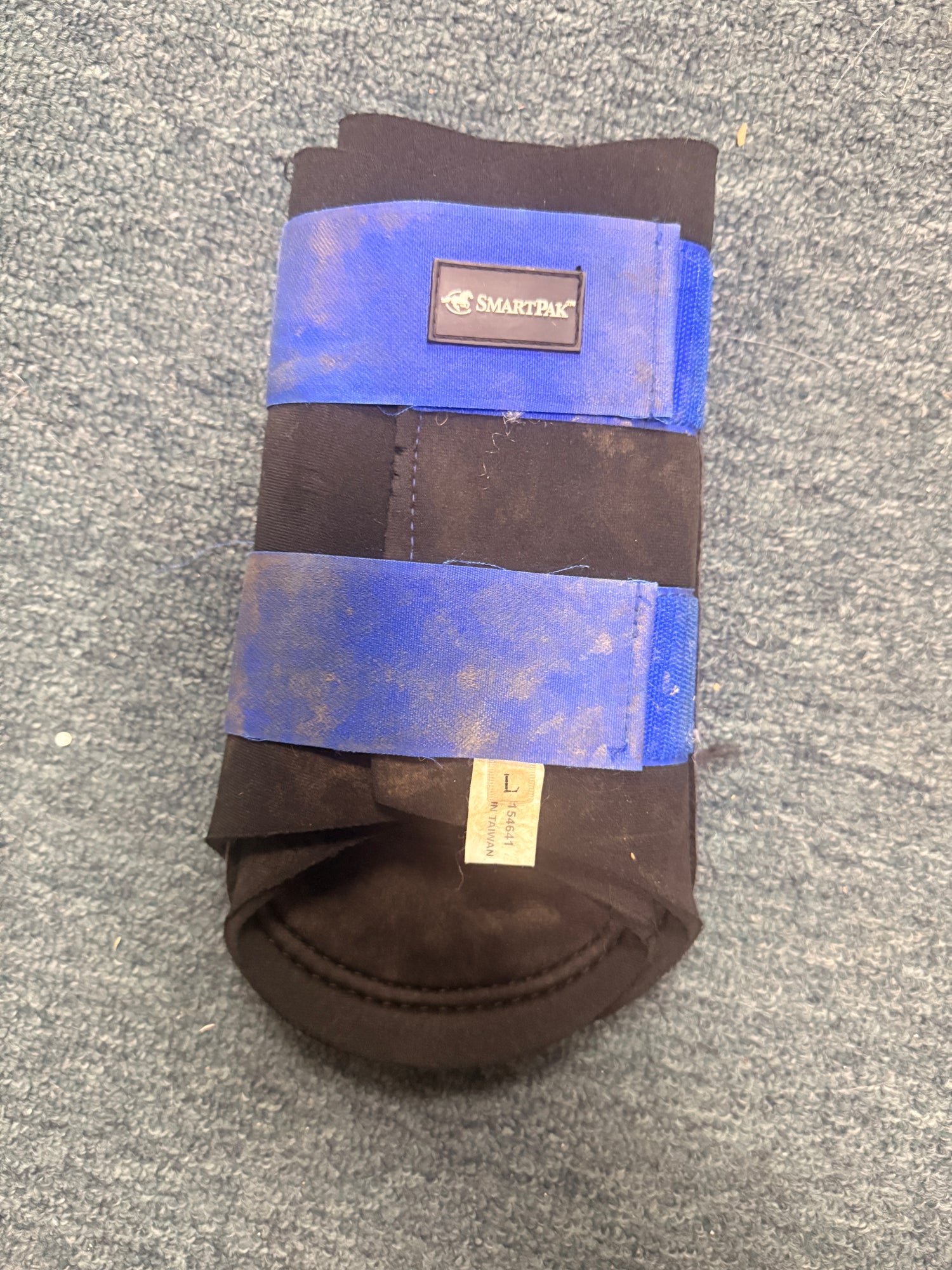 Large Smartpak Neoprene sport boot black and blue