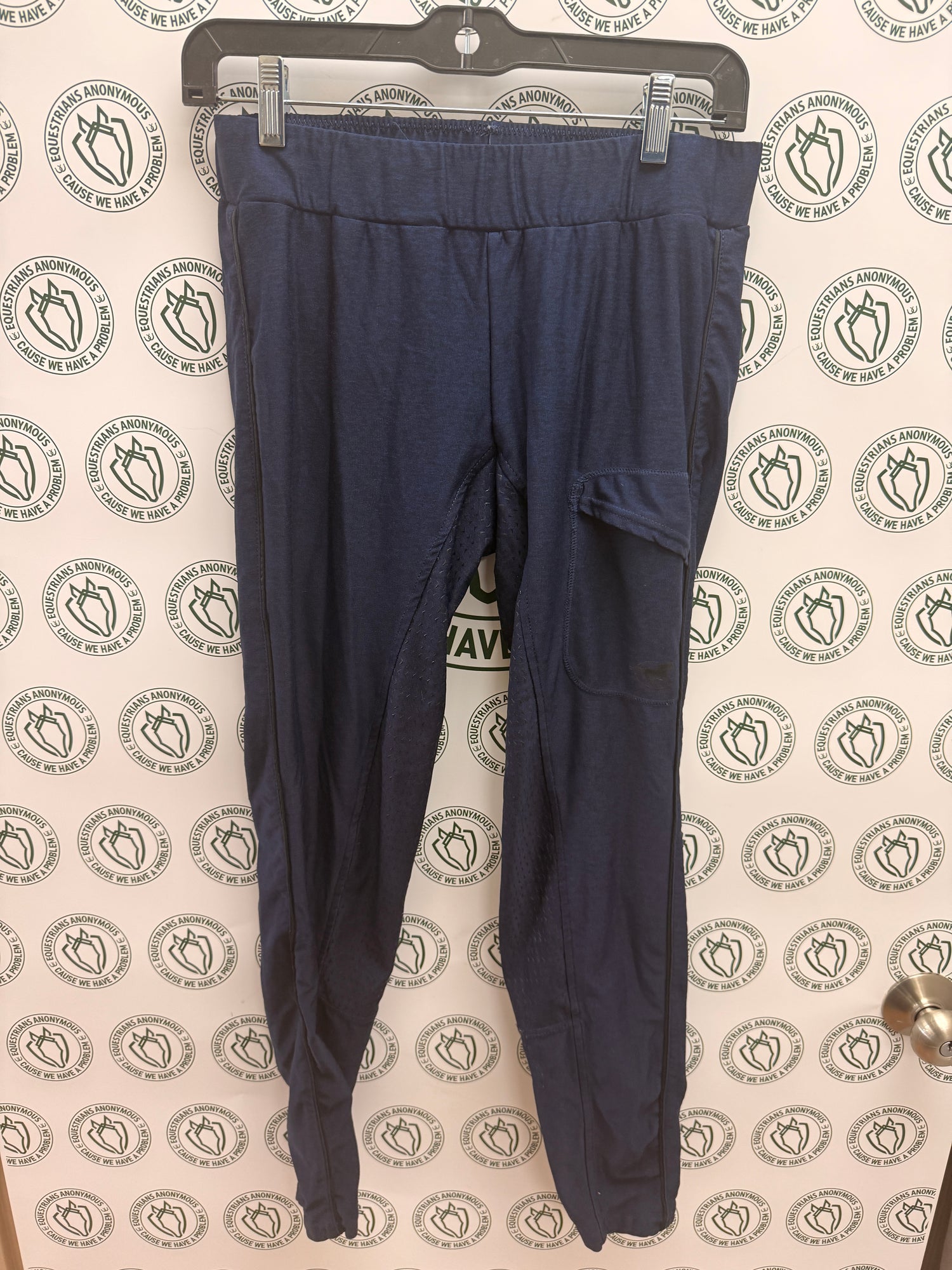 Medium Women's full seat navy tights