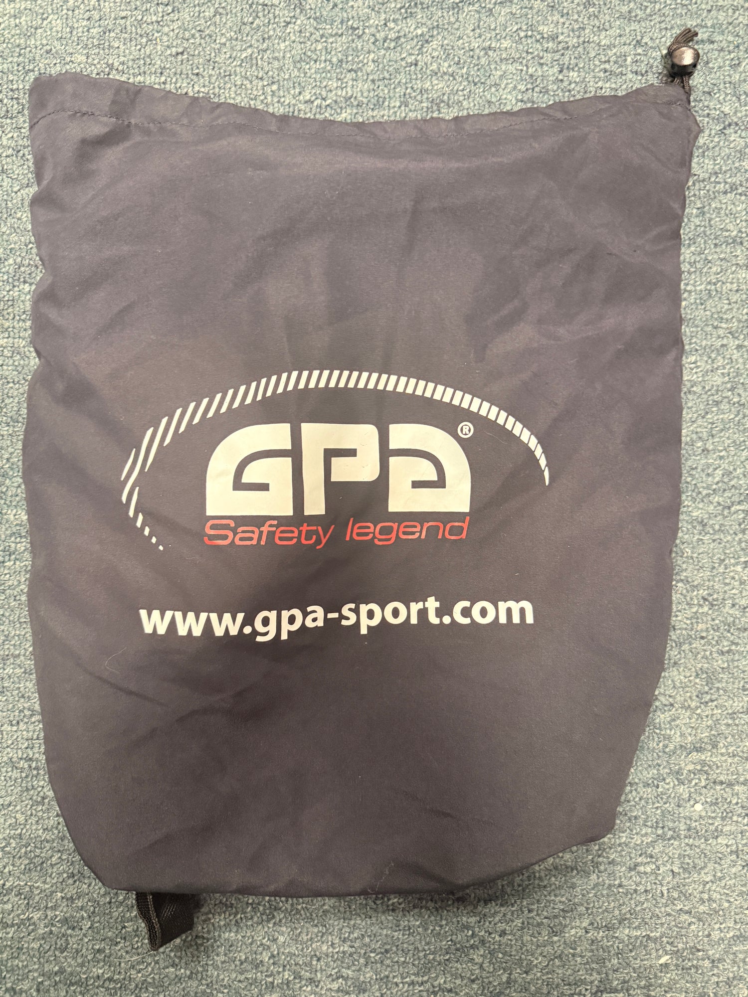 GPA Safety Legend blue sling bag for helmet