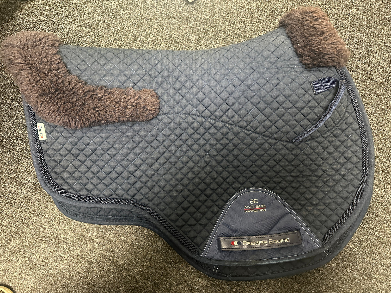 Shaped English Saddle Pads Assorted