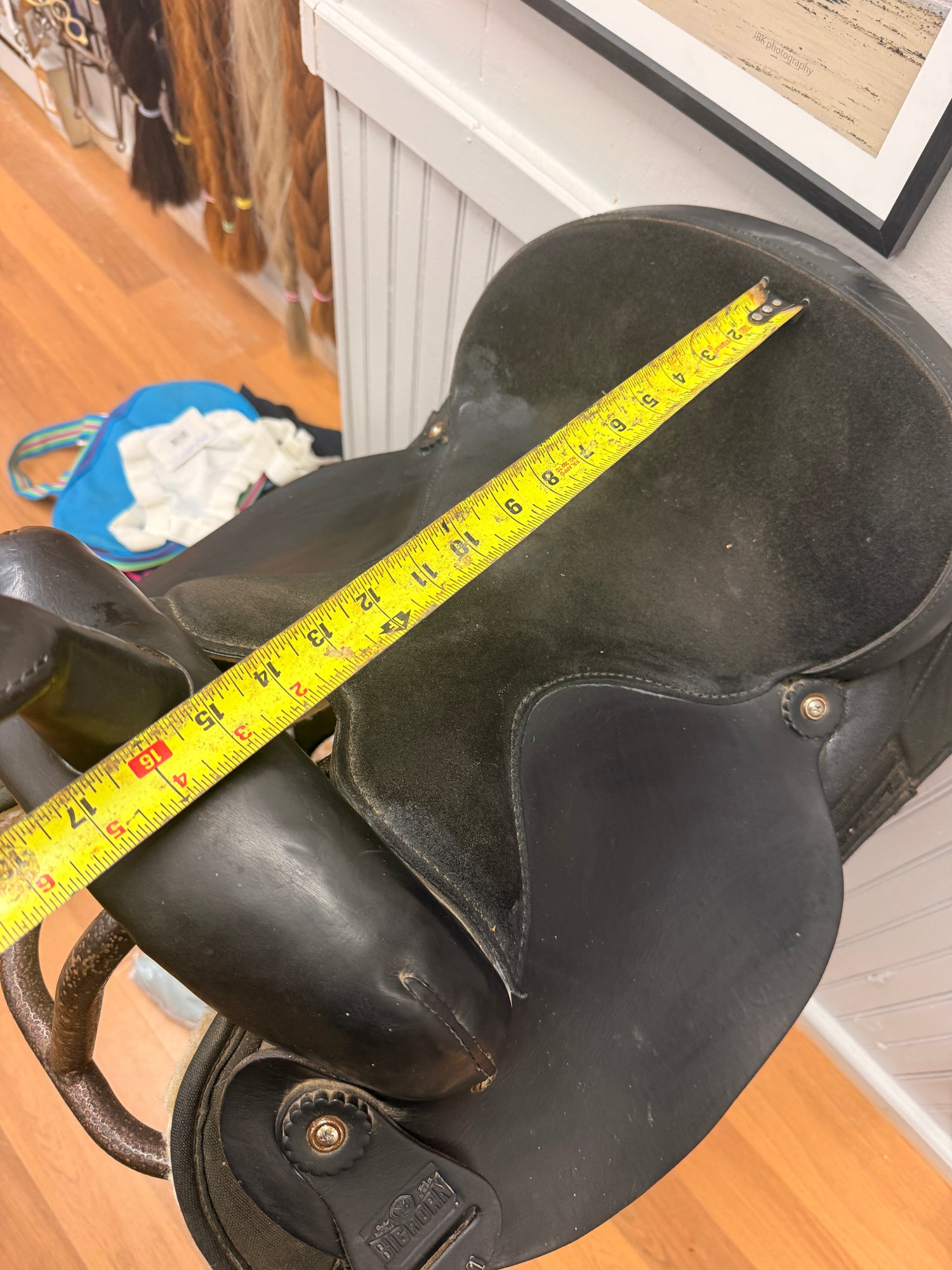 Saddle - Western Synthetic 15" Seat Big Horn