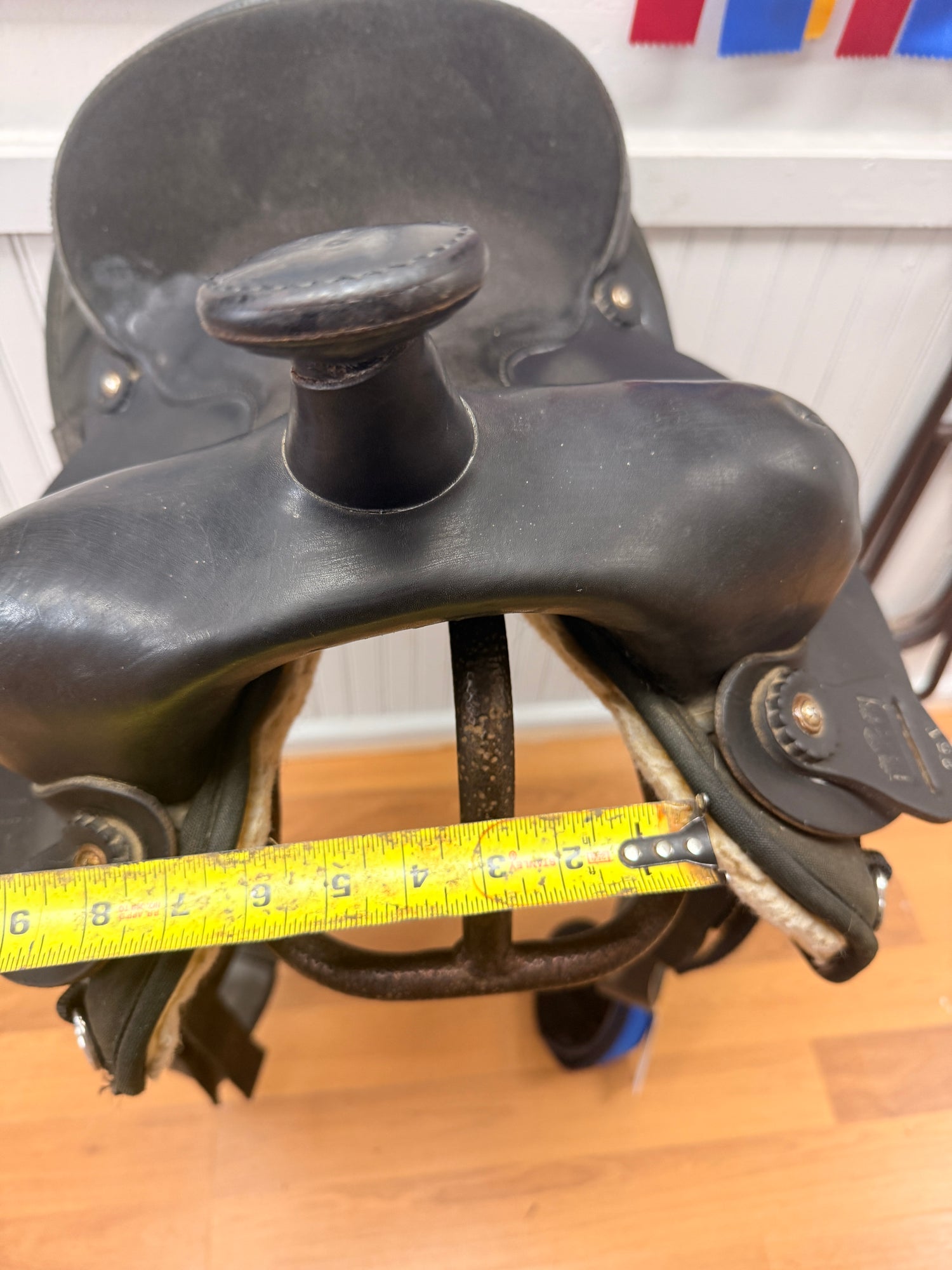 Saddle - Western Synthetic 15" Seat Big Horn