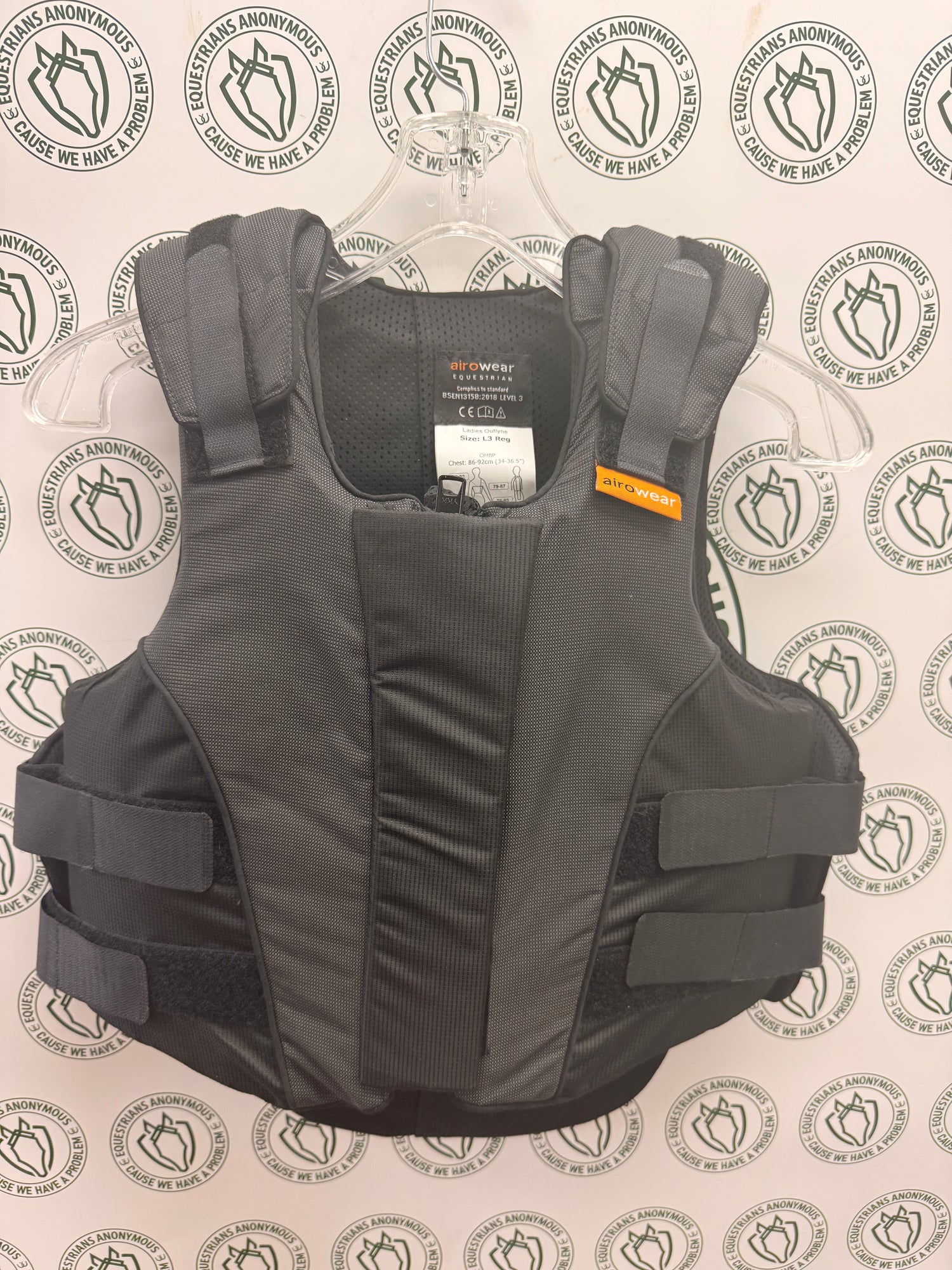 L3 Reg Ladies Airo Wear Outlyne Chest 34-36.5" Hard Shell Vest