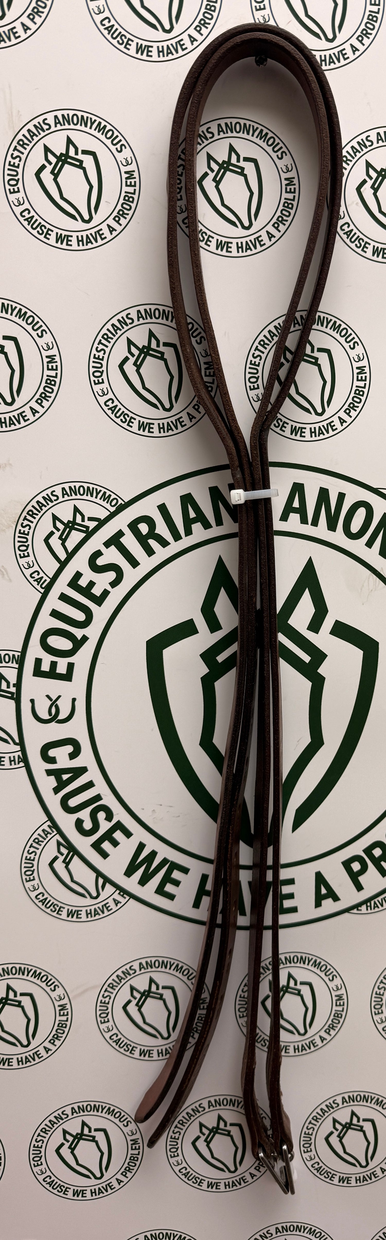 58" Stirrup Leathers in Tabacco color