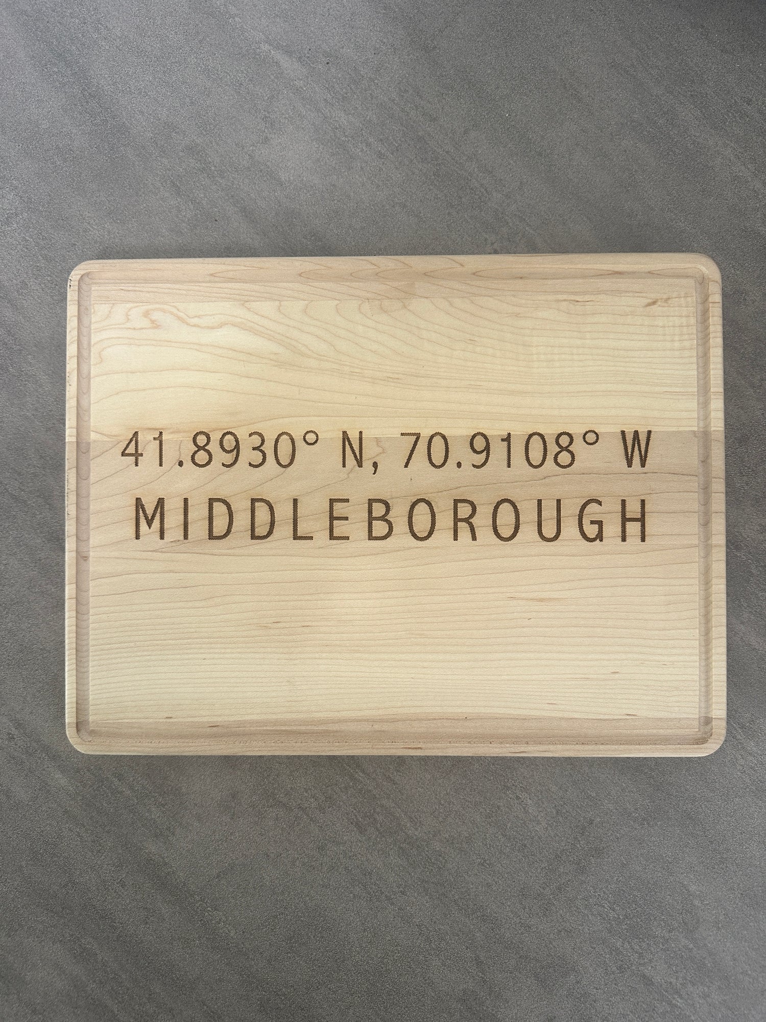 Middleborough Coordinates -