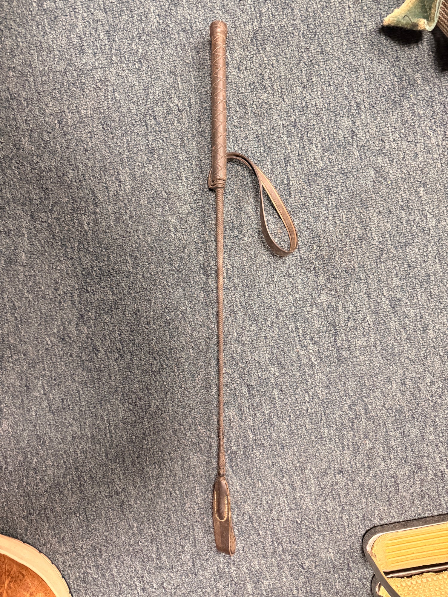 23.5" Black riding crop