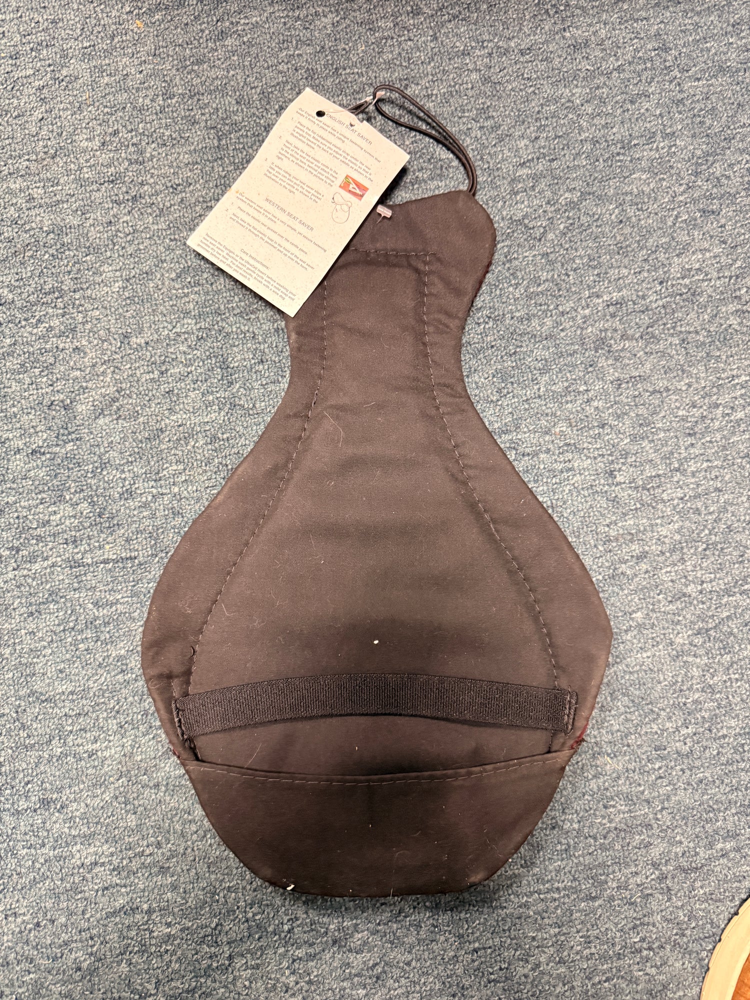 M suede CC Seat Saver English