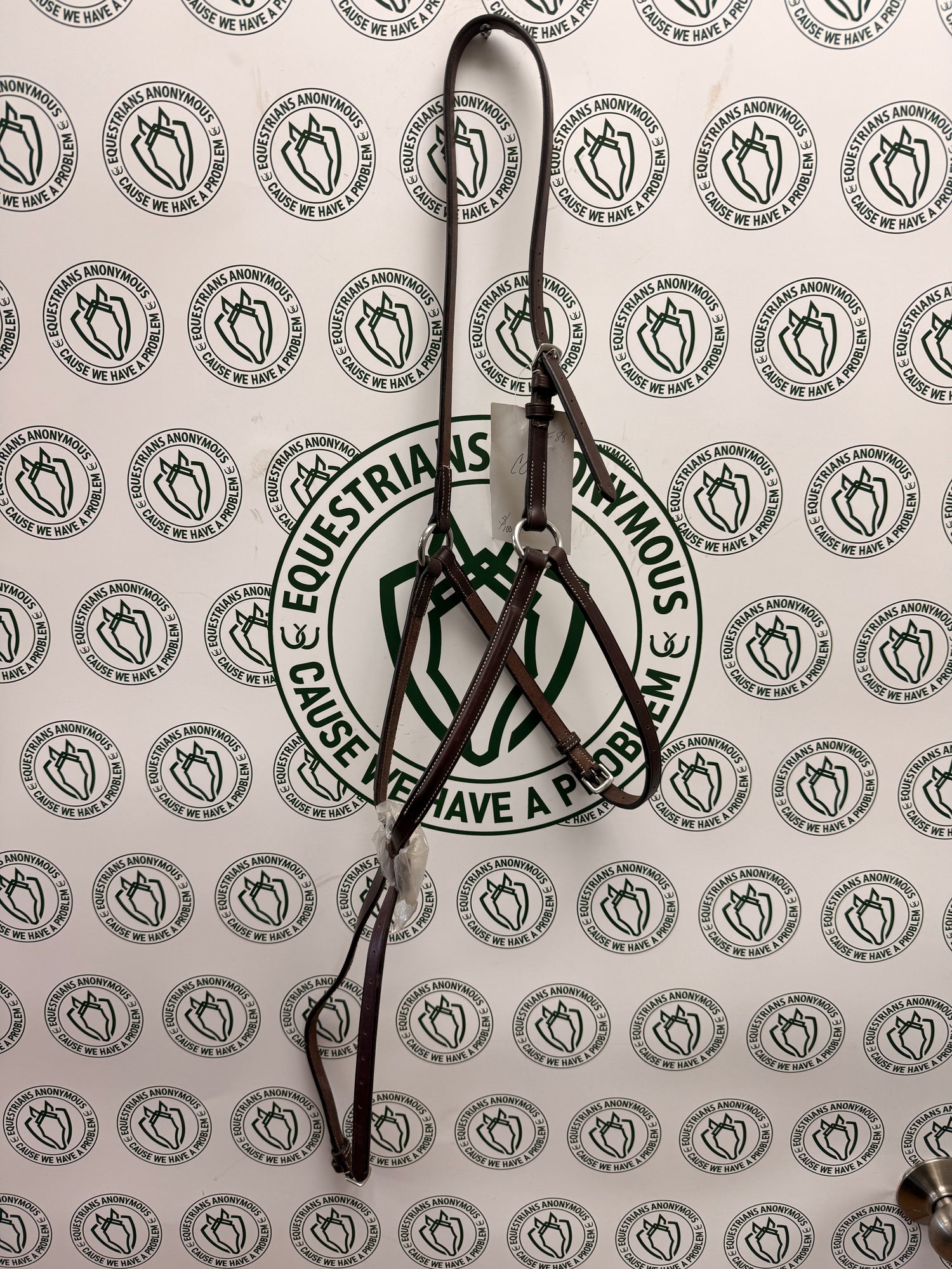 Raised Fig. 8 Noseband by Northampton Leather