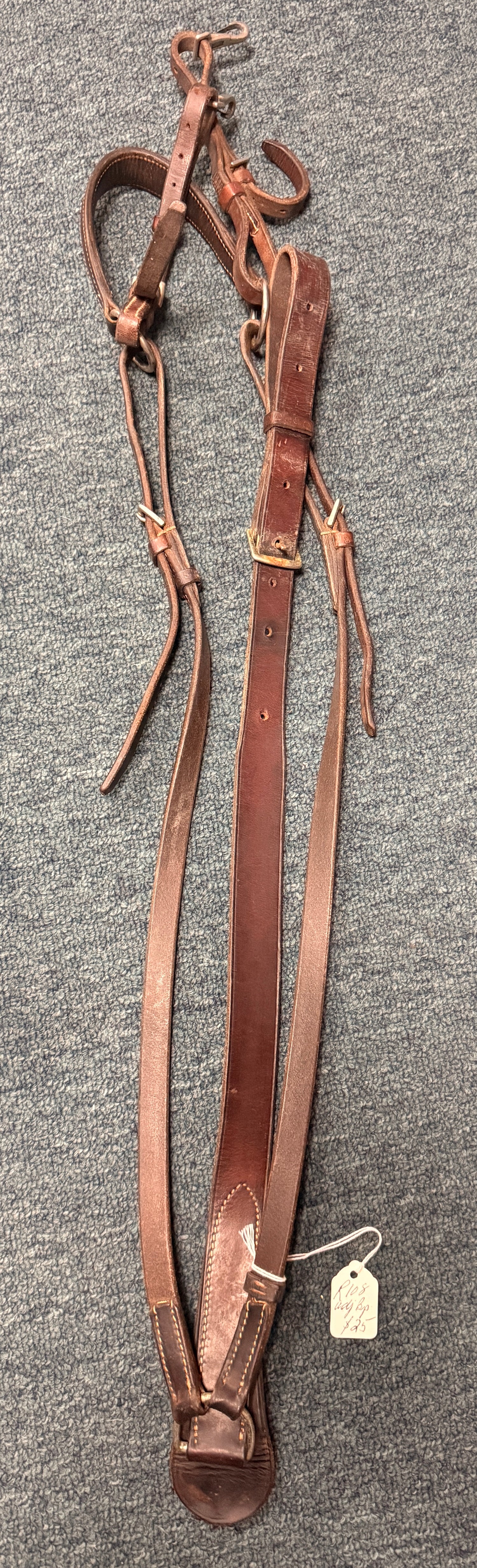 Havana Brown Adjustable Breastplate English style