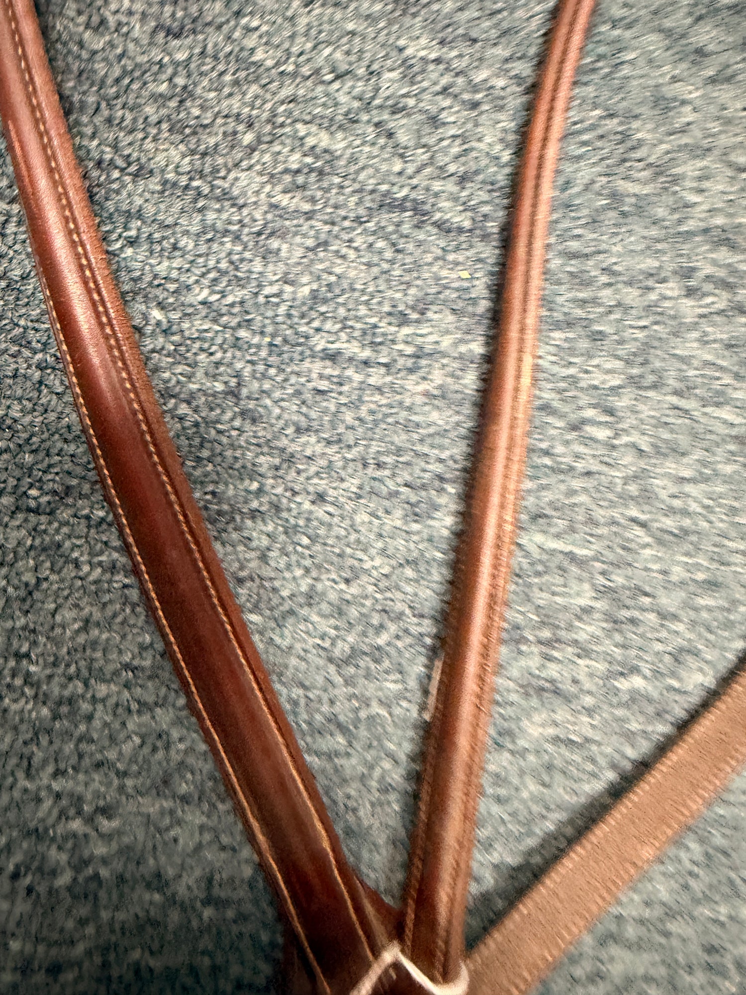3 point Raised leather Breastplate adj