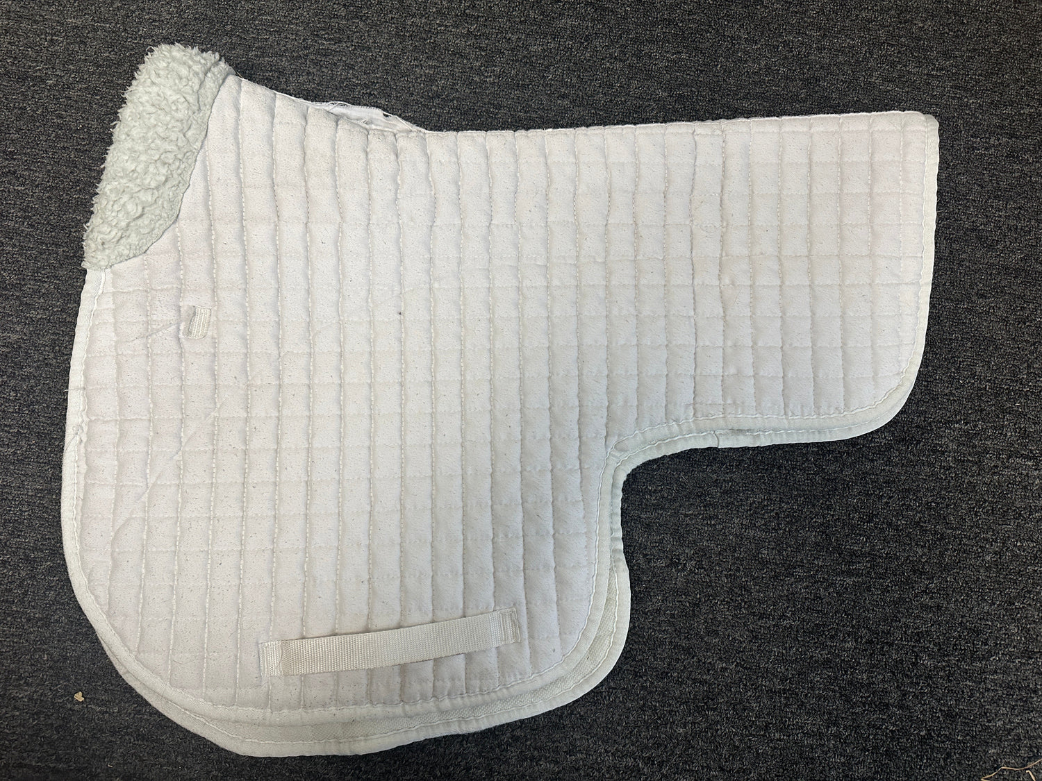 English Saddle Pad some wear