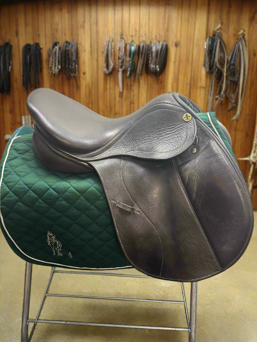 Saddle - English H/J 15.5 seat Philippe Fontaine 22993Z