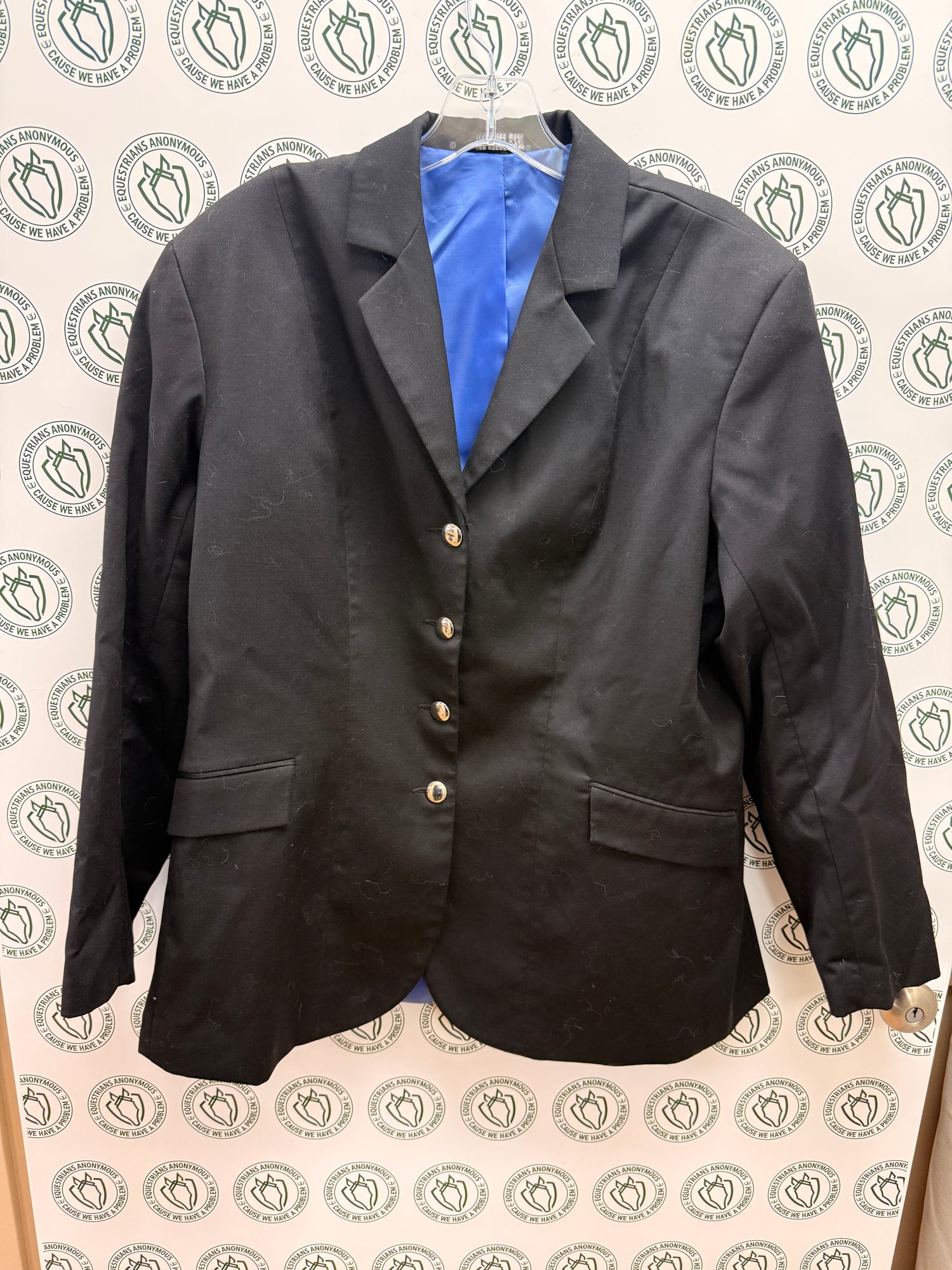 18R Black Dressage Coat