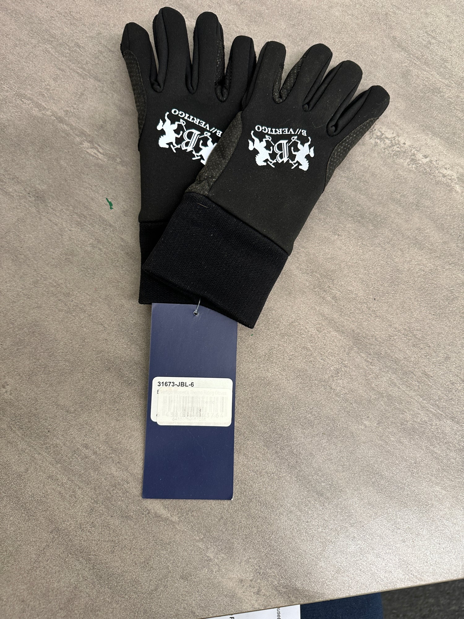 Children's Winter Riding Gloves - Size 6