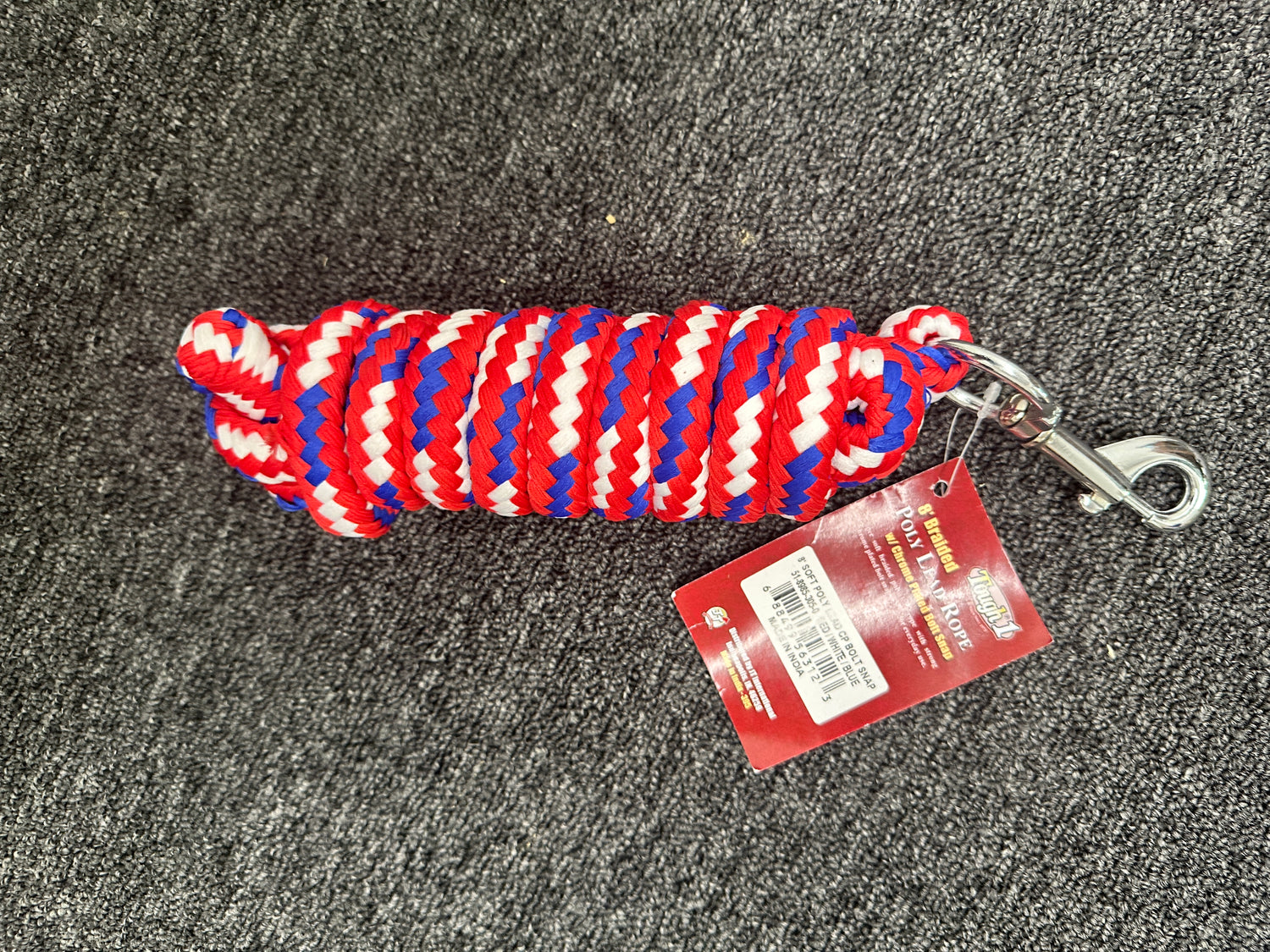 Horse Lead Red, White and Blue NWT