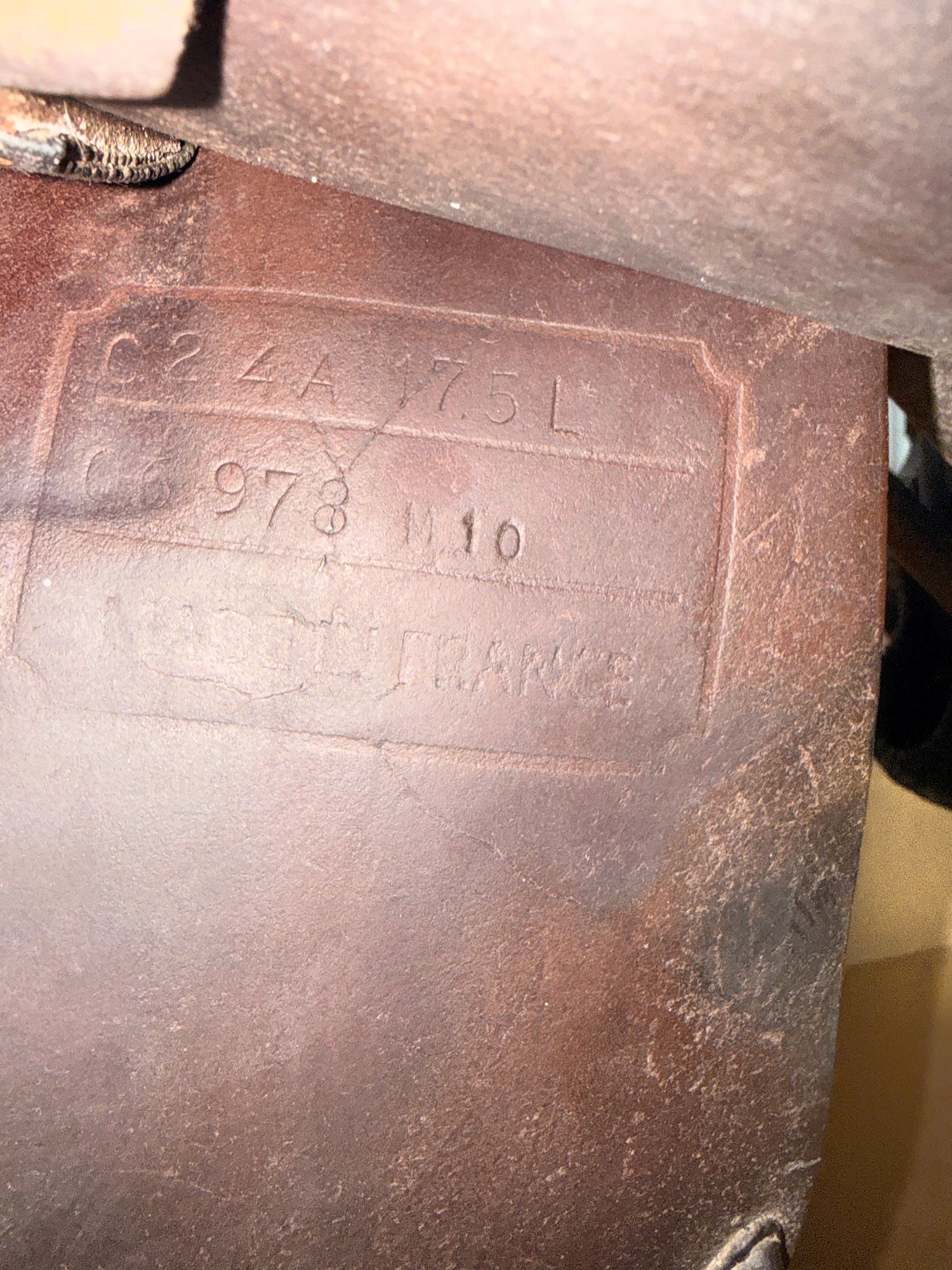 Saddle - English H/J 17.5" Antares 2009 Buffalo Classic