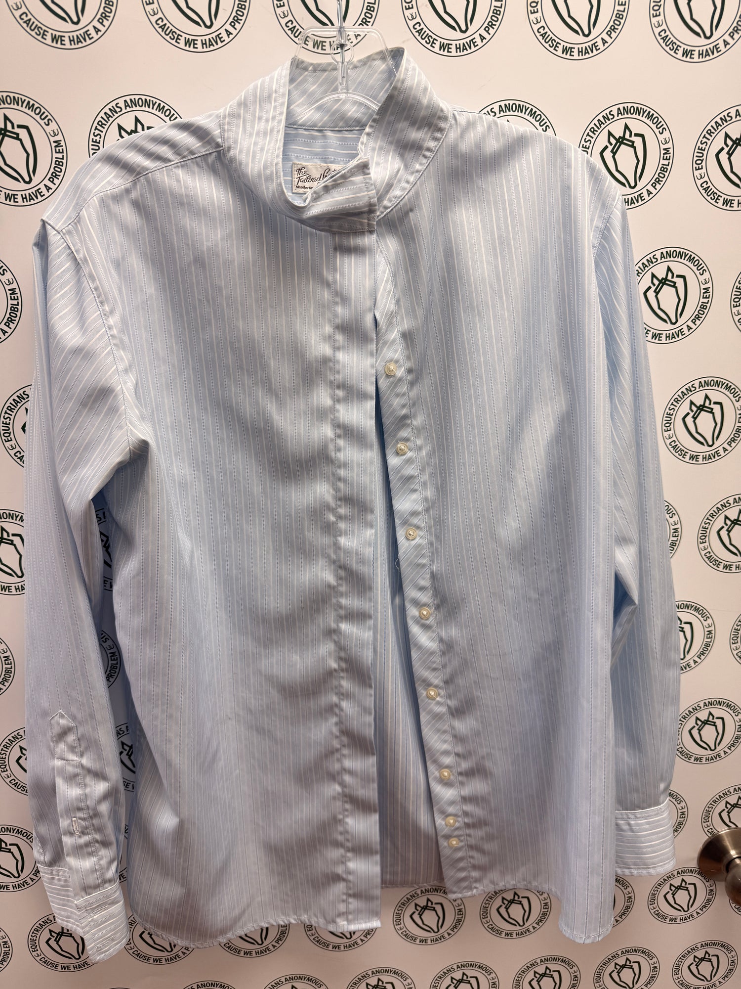 12/40 Women's show shirt Tailored sportsman blue white stripe