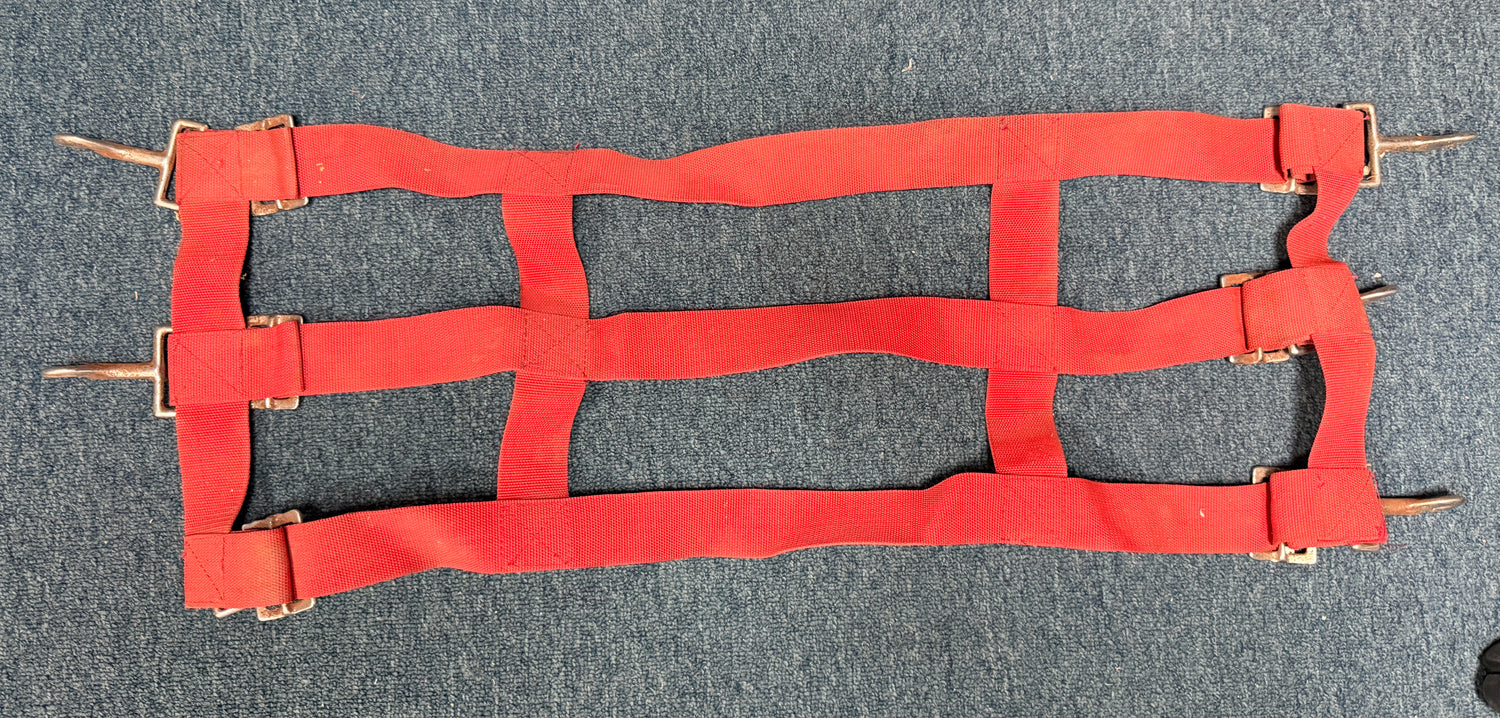38" Max Red Stall Guard web Nylon