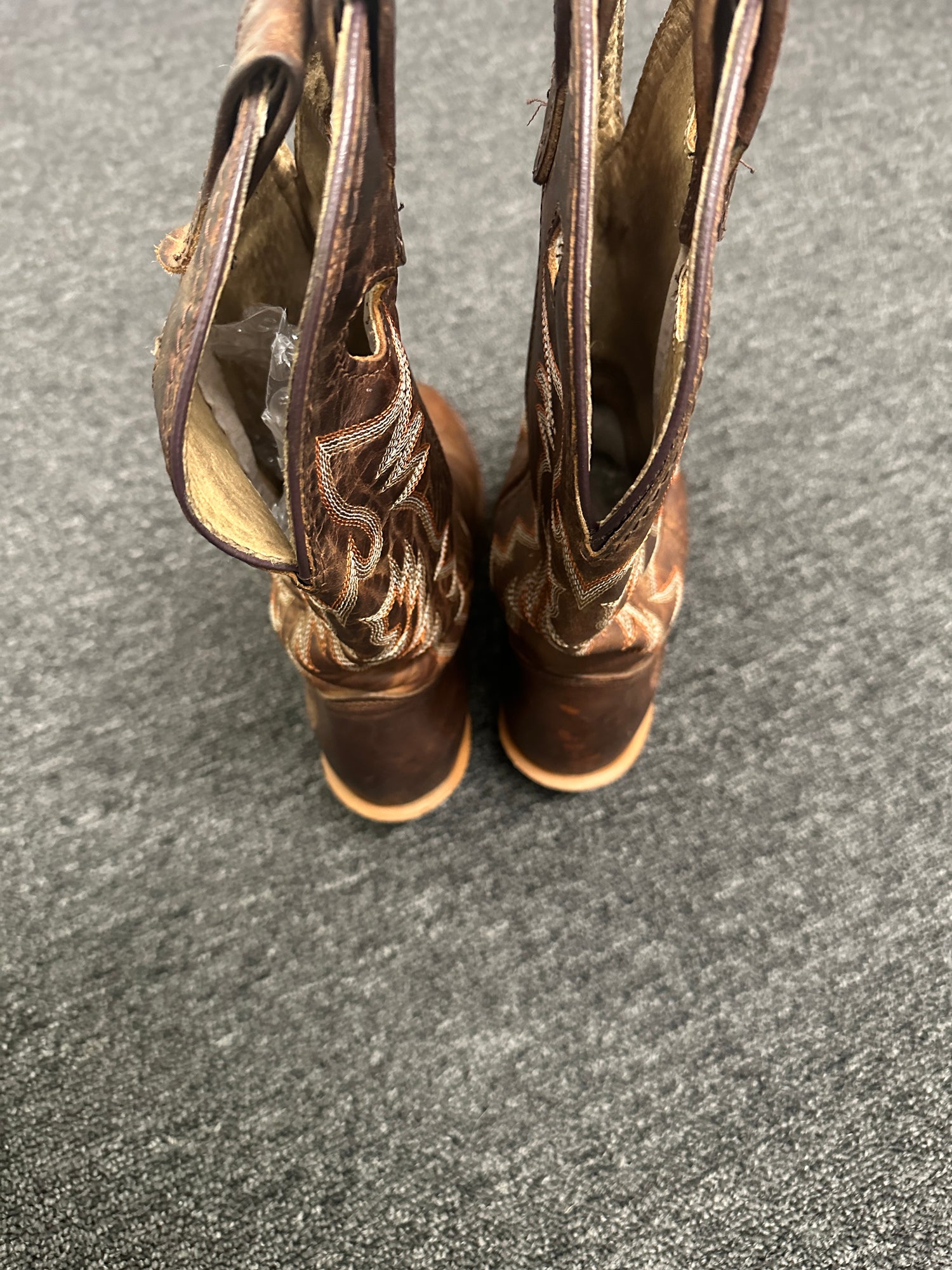 Women's Western Boots - Double - H - Size 8 Med.