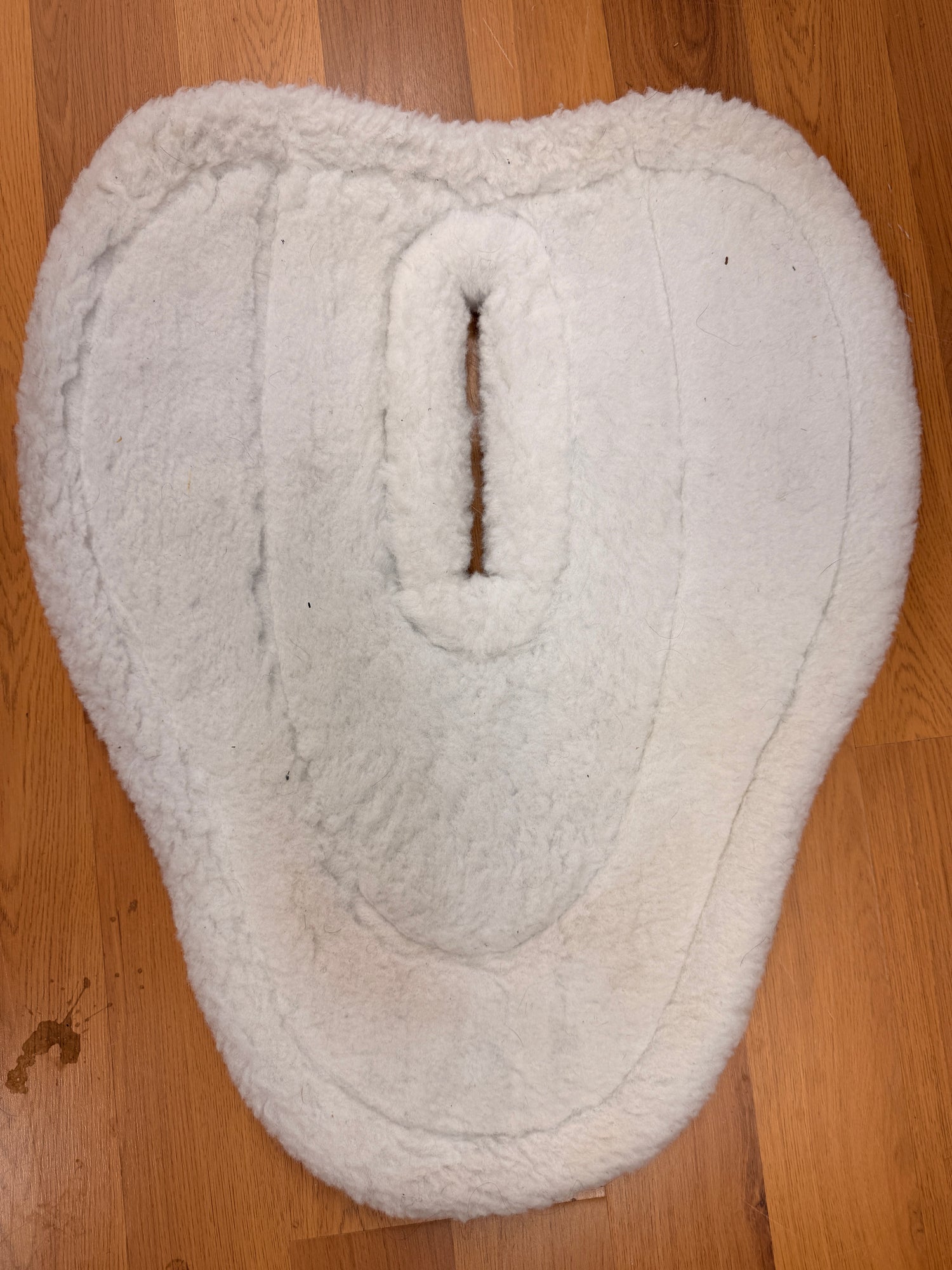 Sure Seat Half Pad Diamond Wool wither relief pad