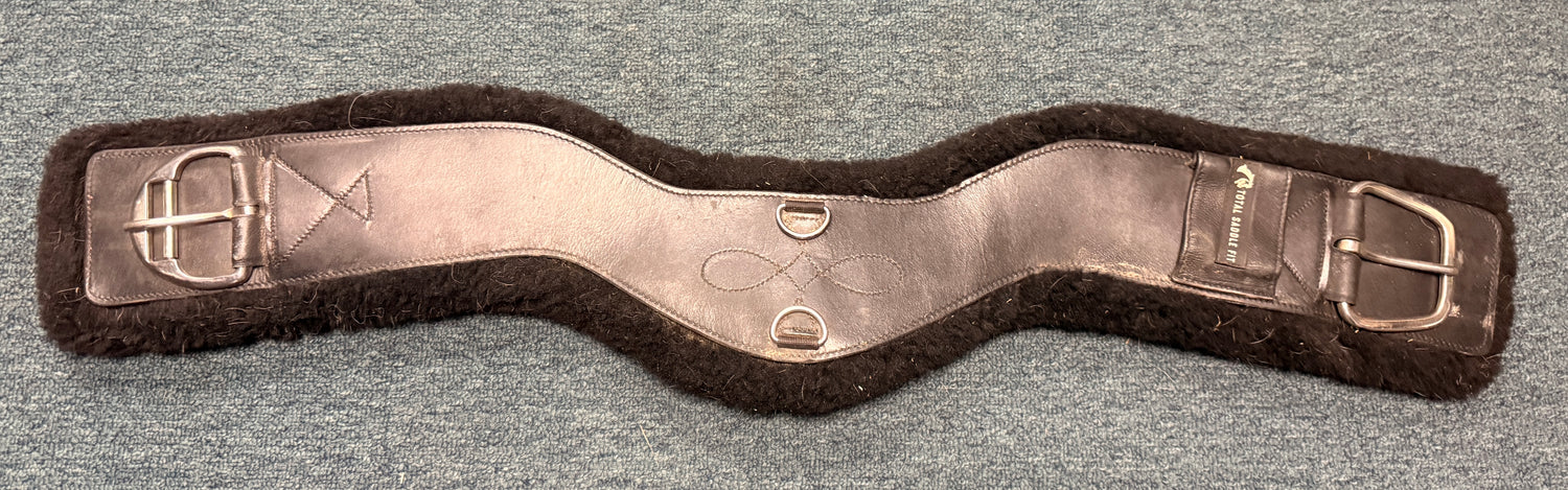 34 Blk Western Shoulder Relief Cinch by Total Saddle Fit