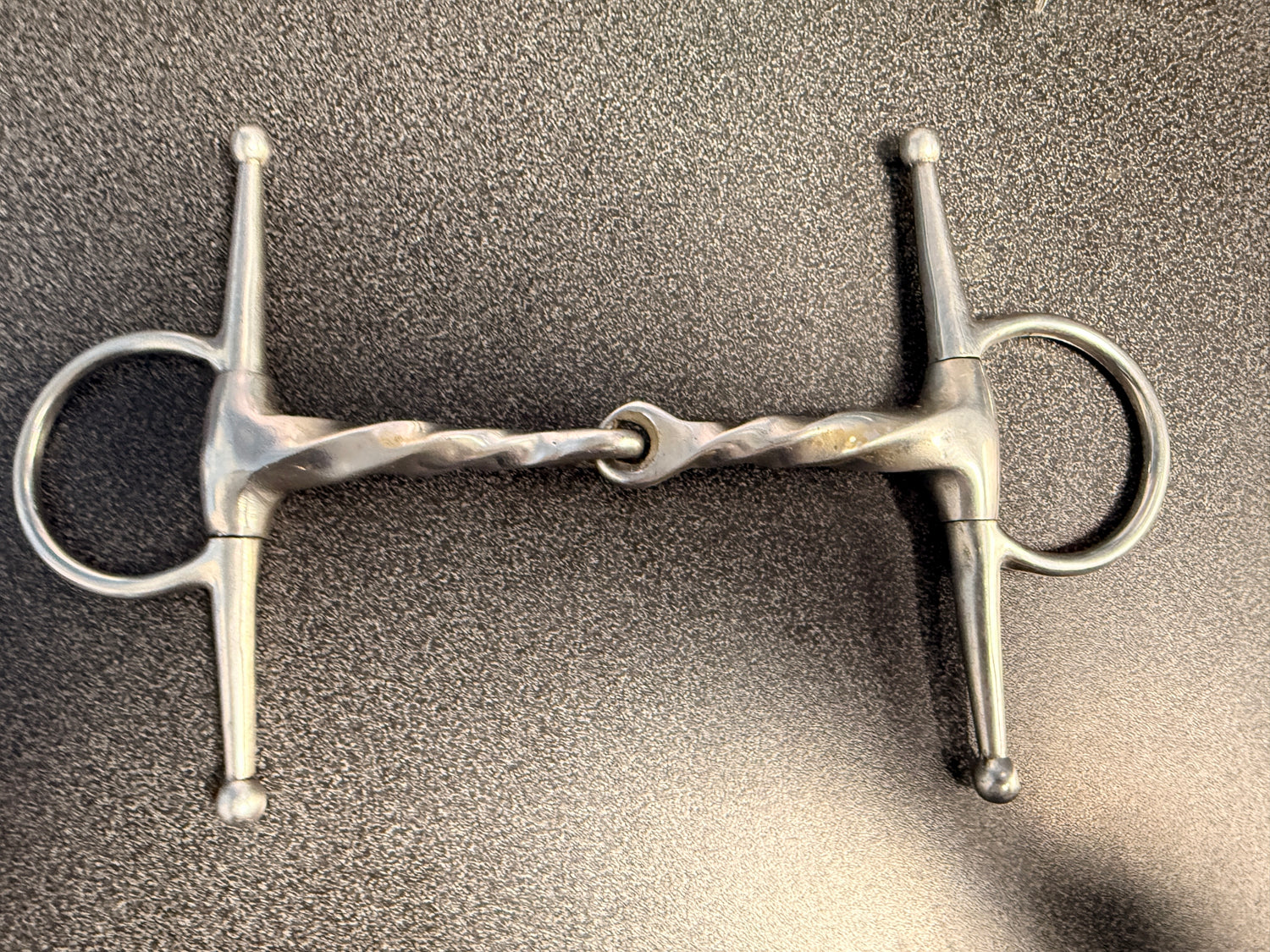 6" Full Cheek Twisted joint snaffle