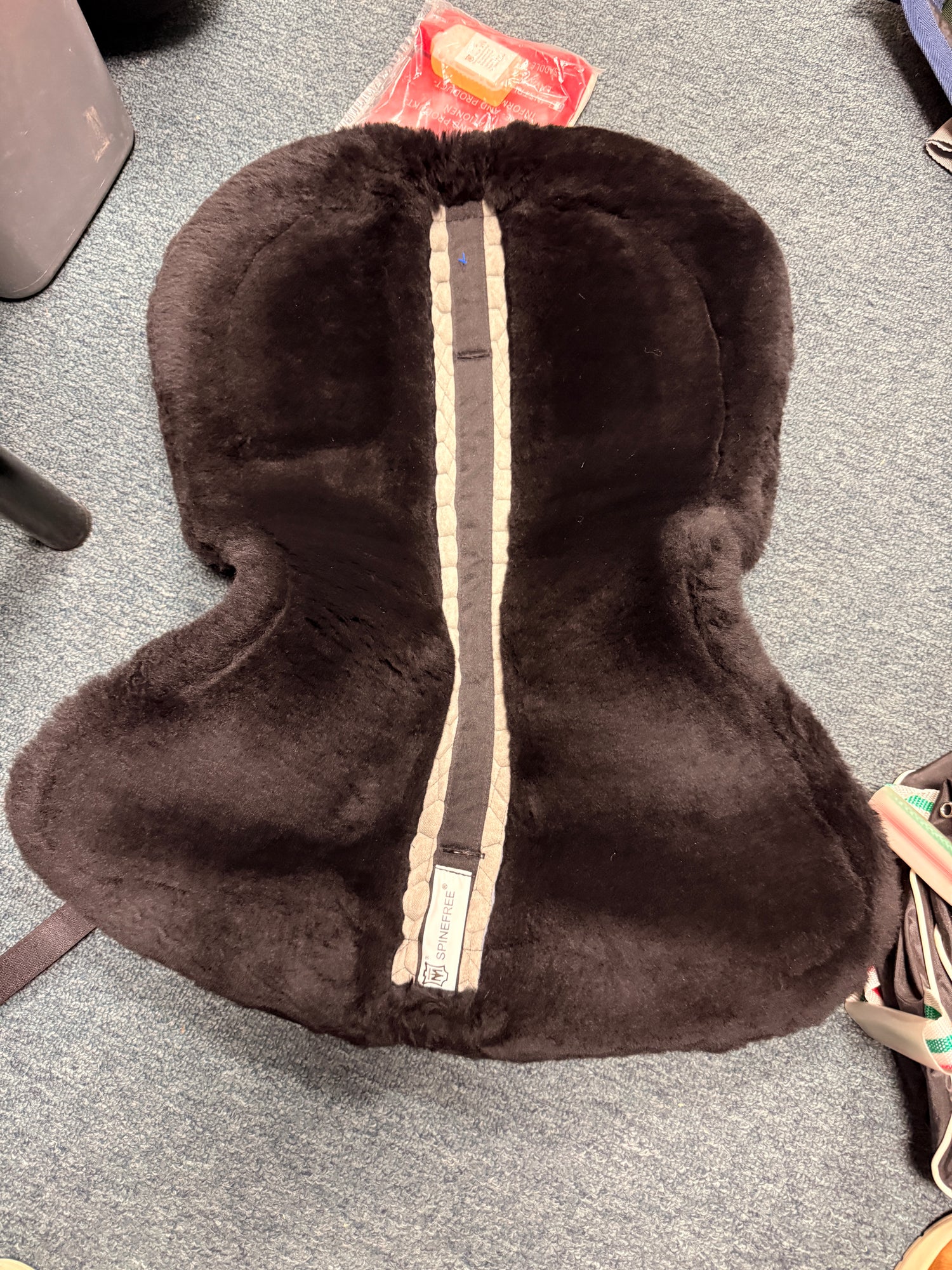 XL Dressage Mattes Half Pad Black Thick