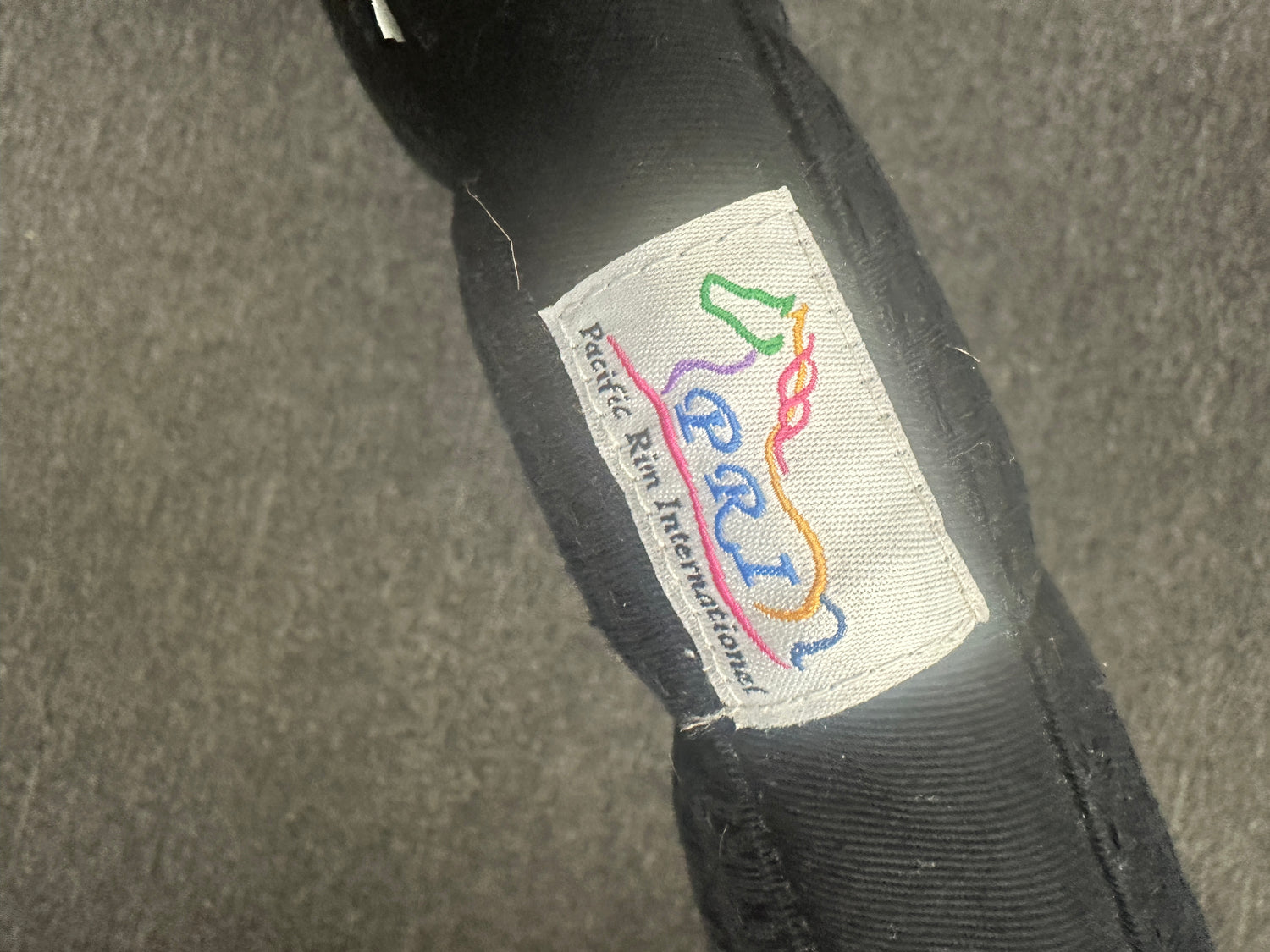 PRI Quilted saddle pad black Thick
