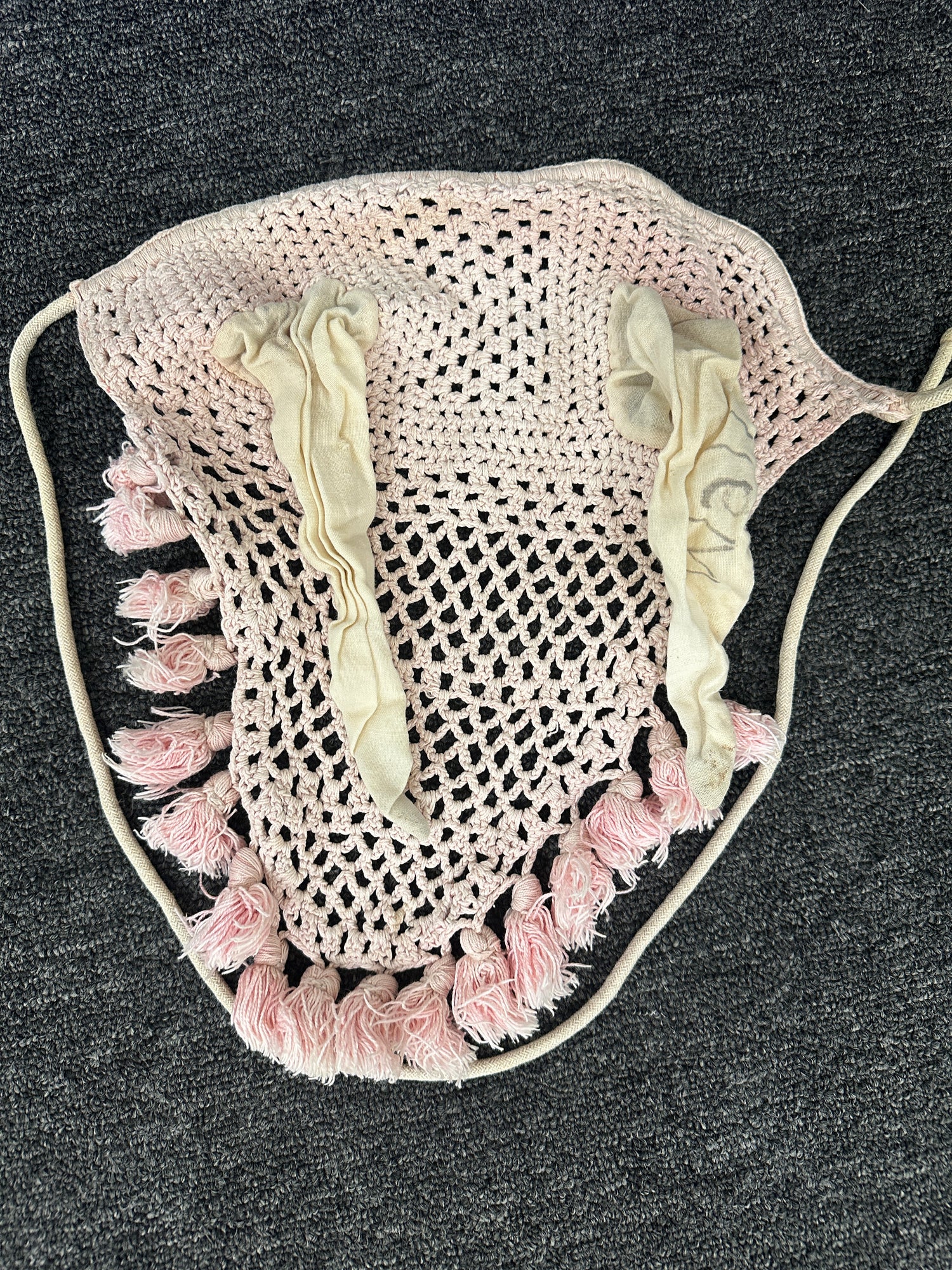 Crochet Ear / Face mask for riding - Ear Bonnets