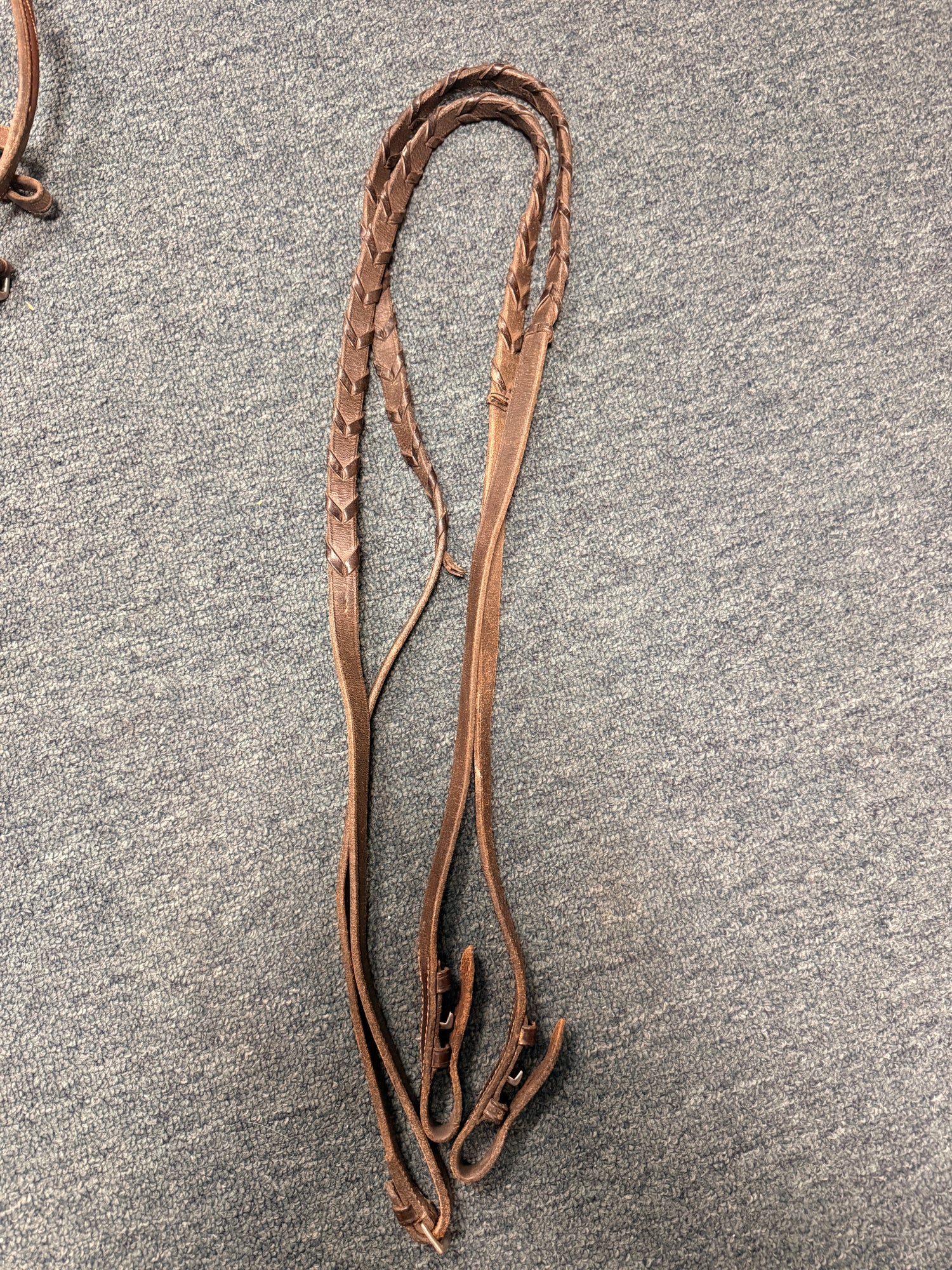 Leather Laced English Reins