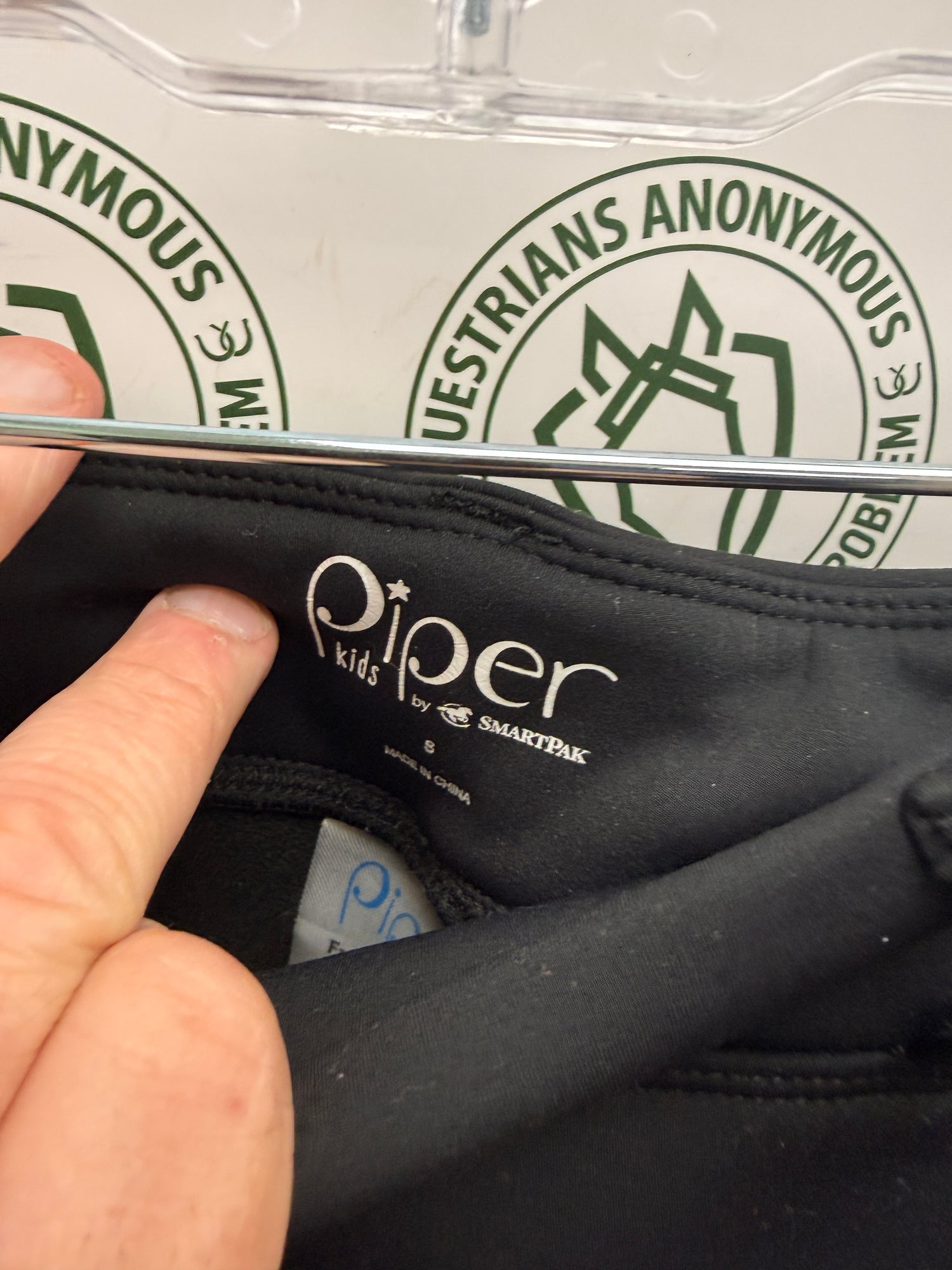 Small (8) piper youth pull on breech blk