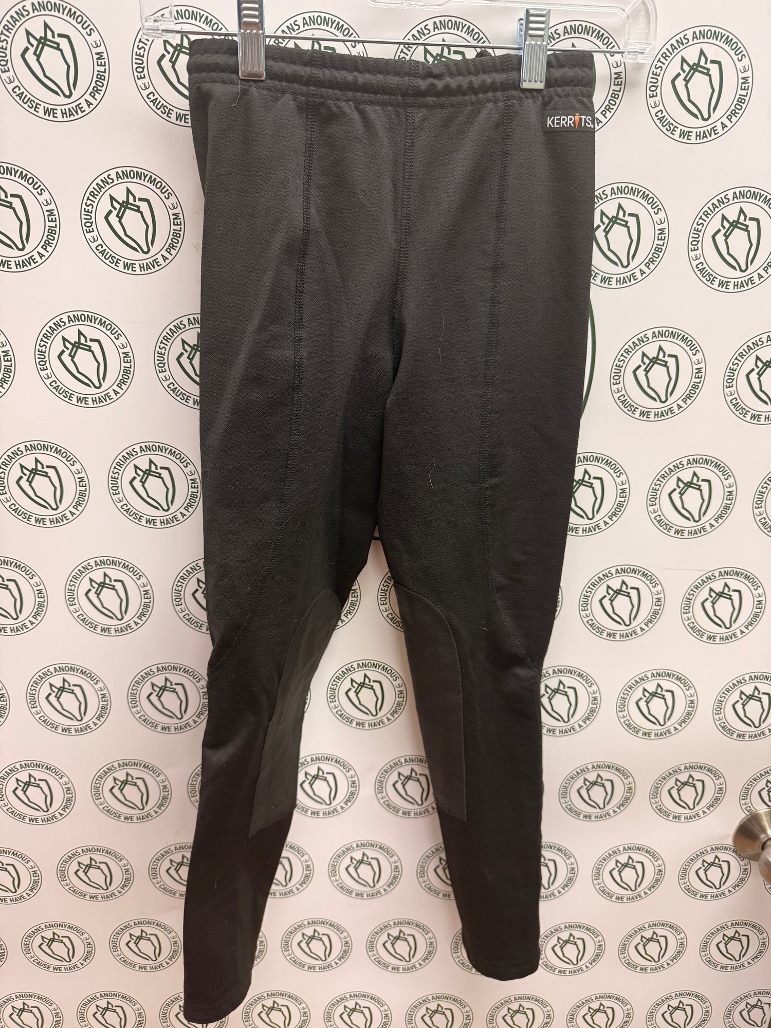 L Child Kerrits Pull on Tights Black