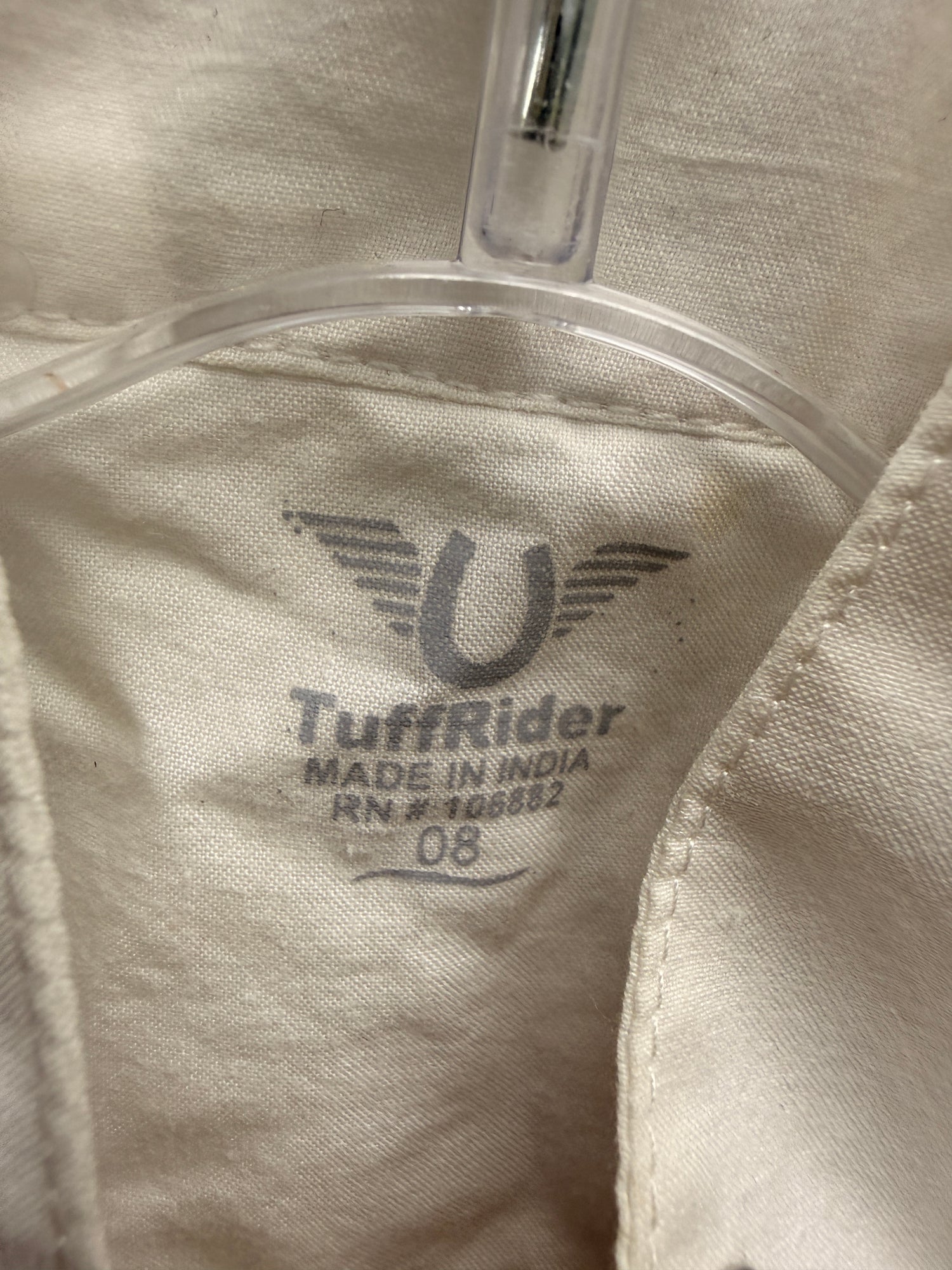 8 Child Tuff Rider Show Shirt button up
