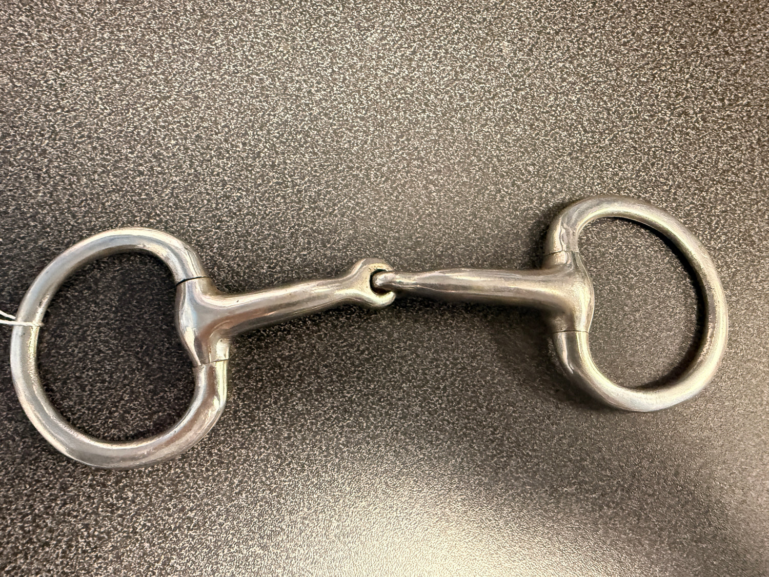 4" Eggbutt snaffle pony bit