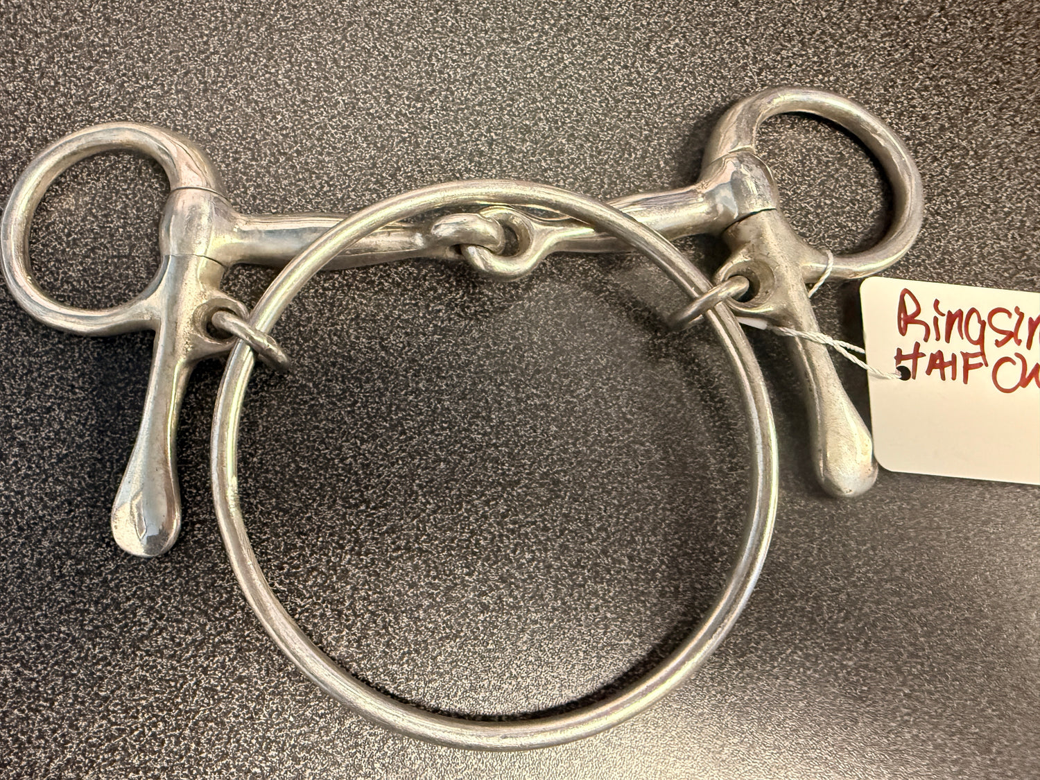4.50" Dexter Racing Bit Ring Single Joint Half Cheek