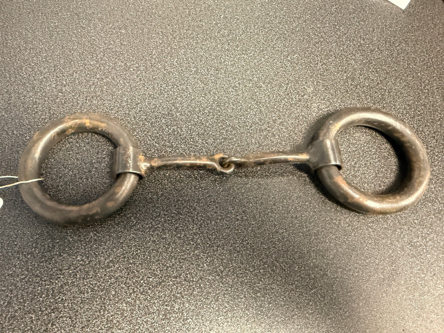 4.50" Loose ring weighted training snaffle