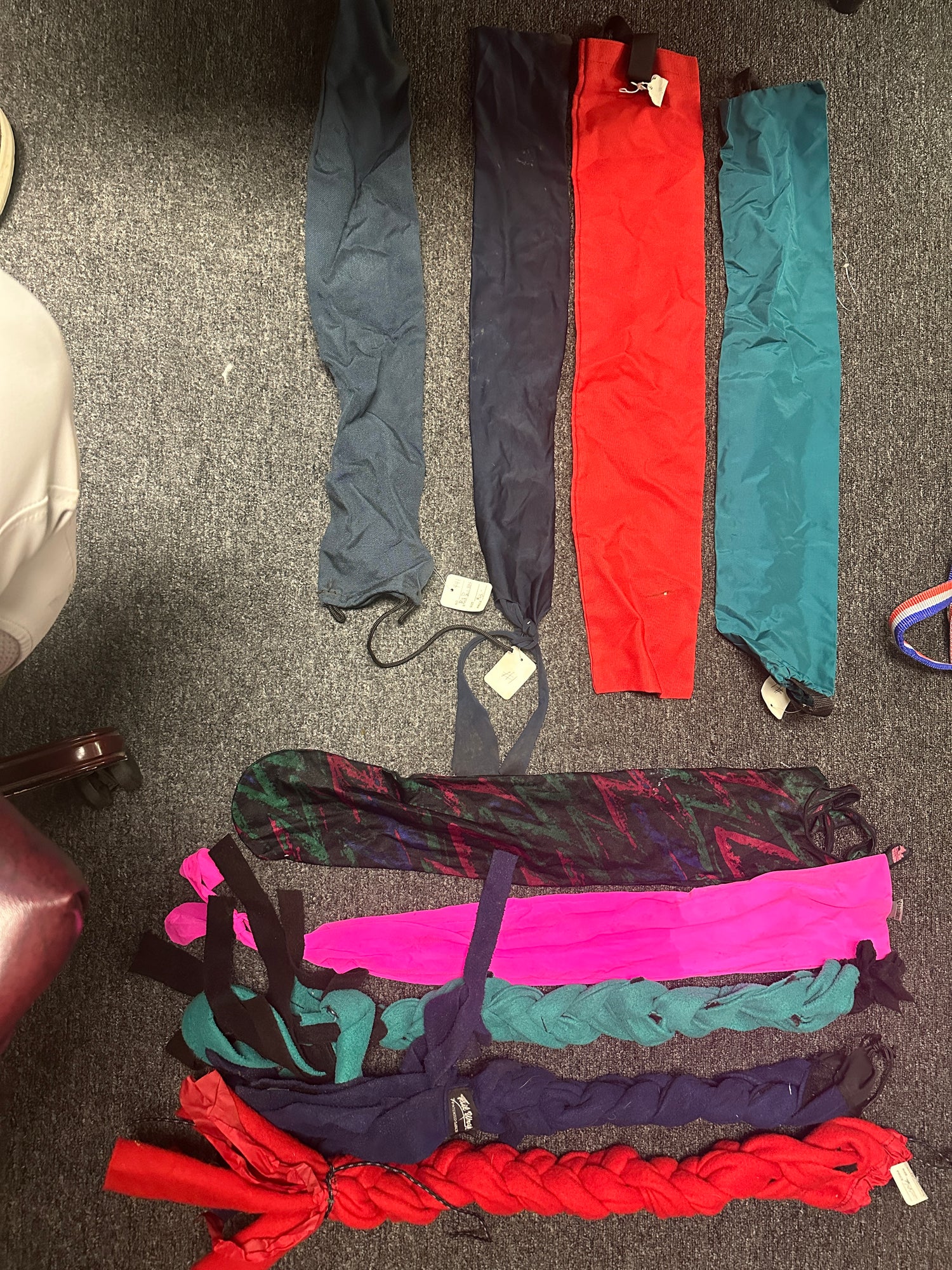 assorted tail bags