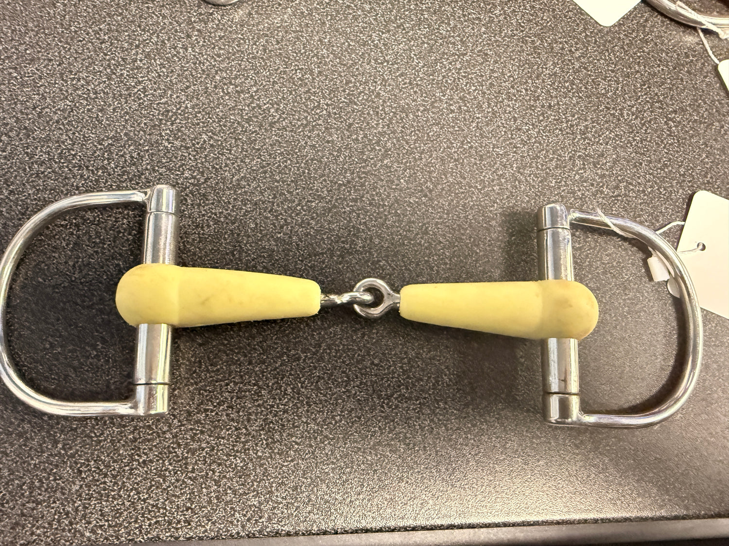5.25" D Ring single jointed happy mouth