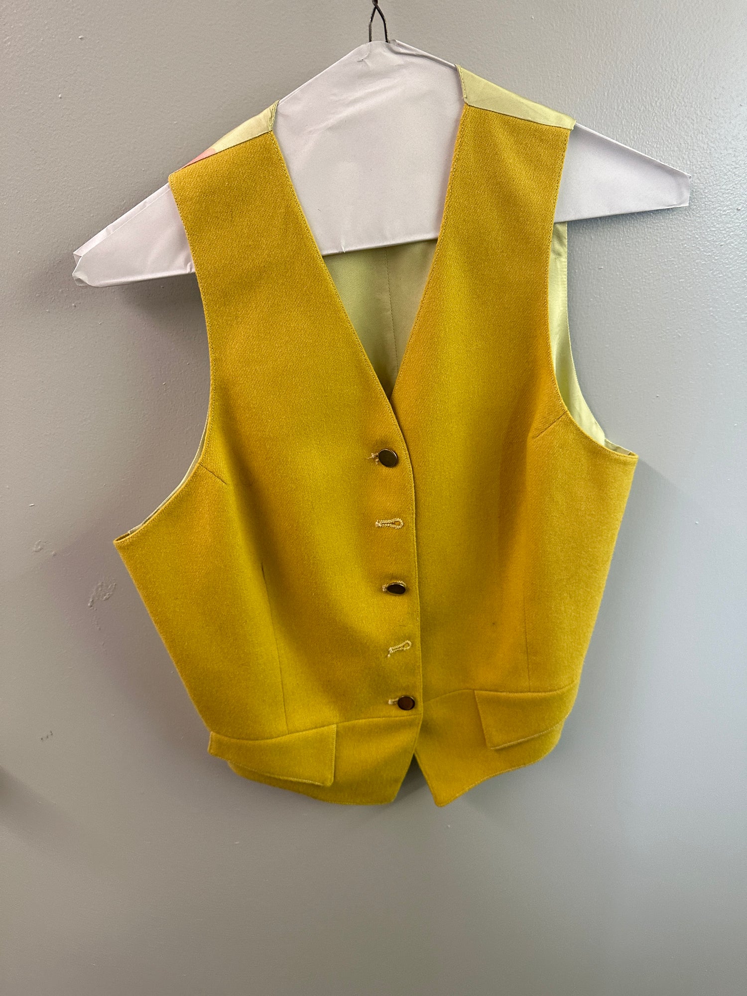 Canary Moulton Wool Vests - Children's