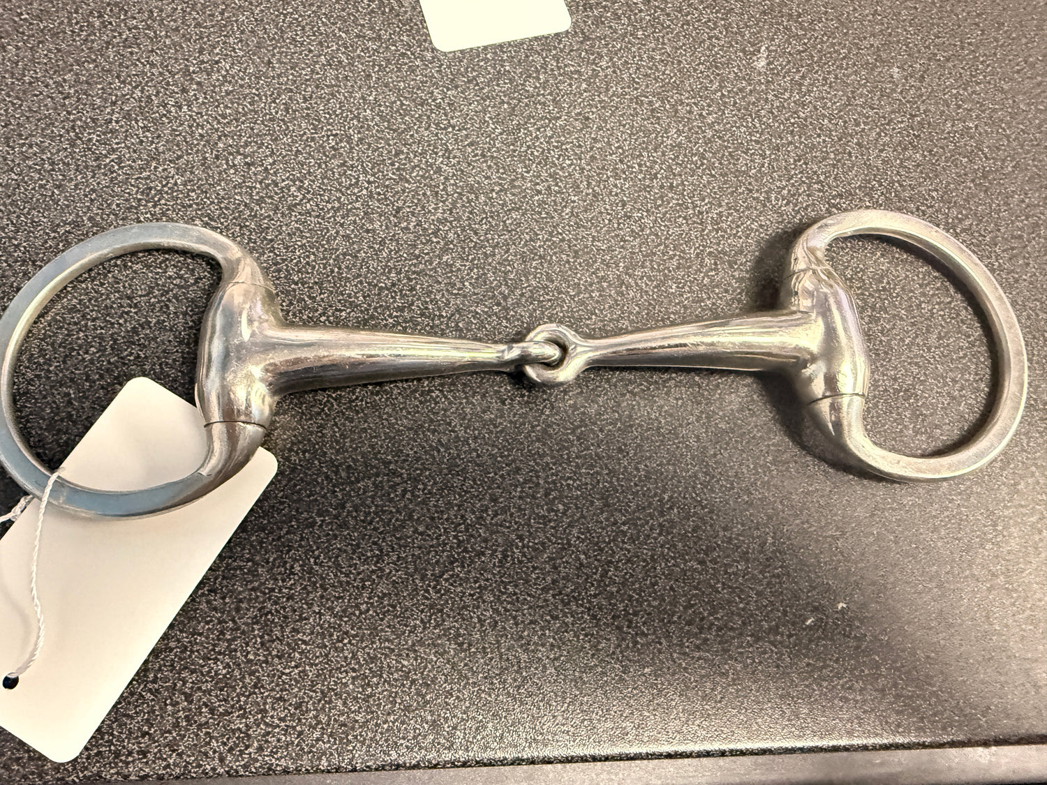 4.75" egg butt med thickness bar snaffle