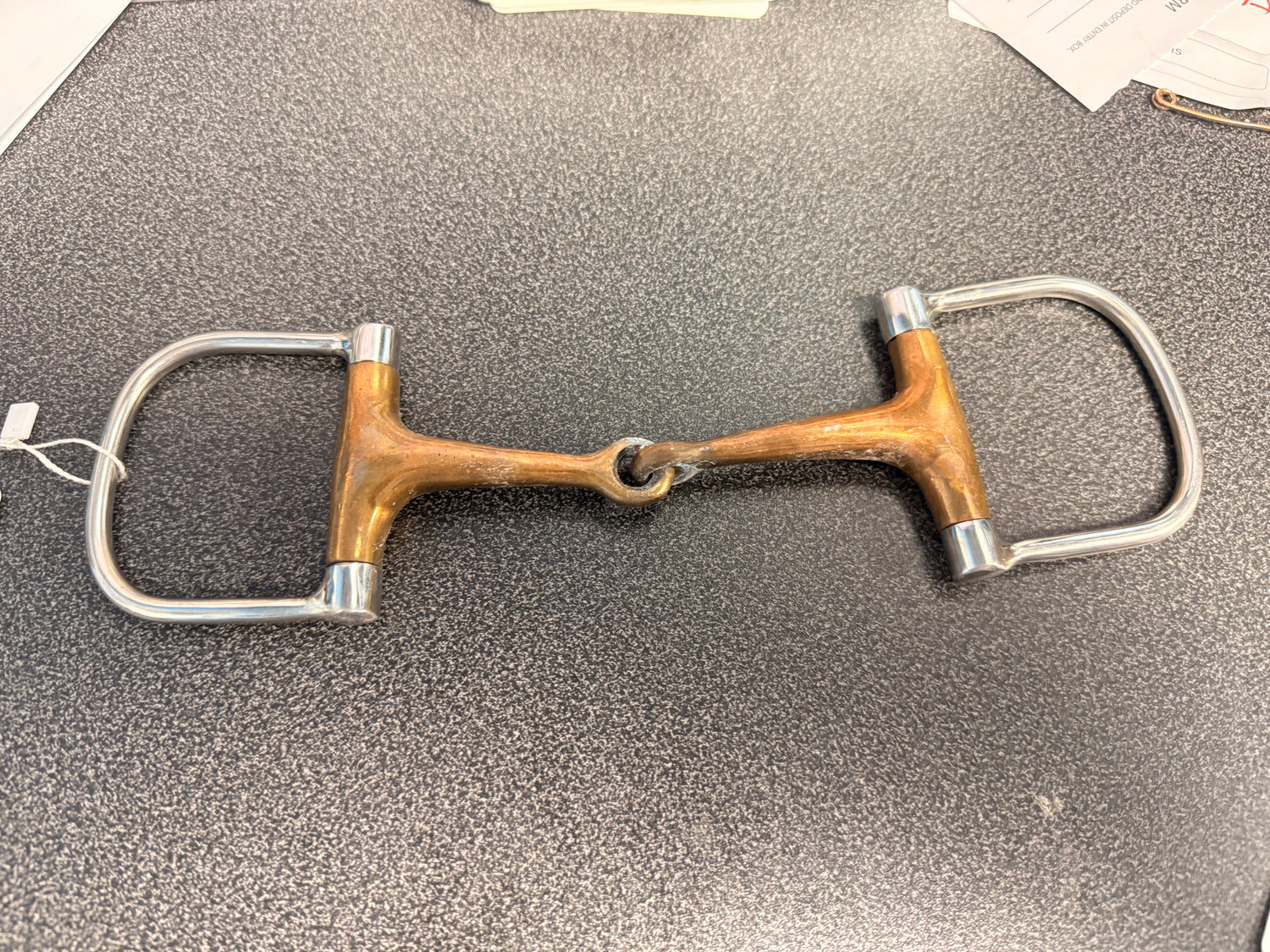 5" D Ring Copper Snaffle