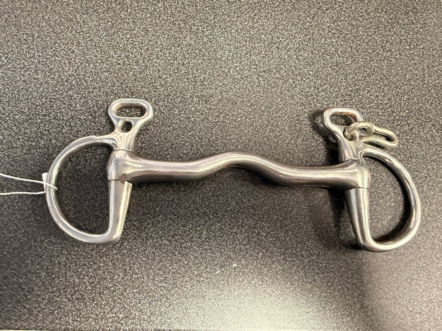 5" Bit Mullen mouth low port Kimberwick