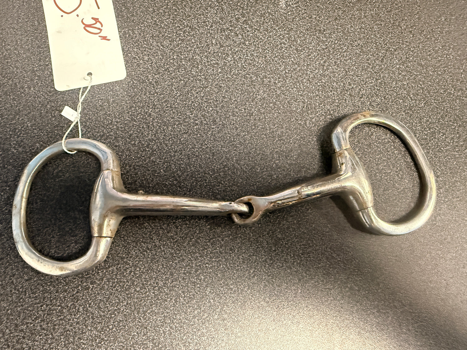 5.5" bit Eggbutt snaffle